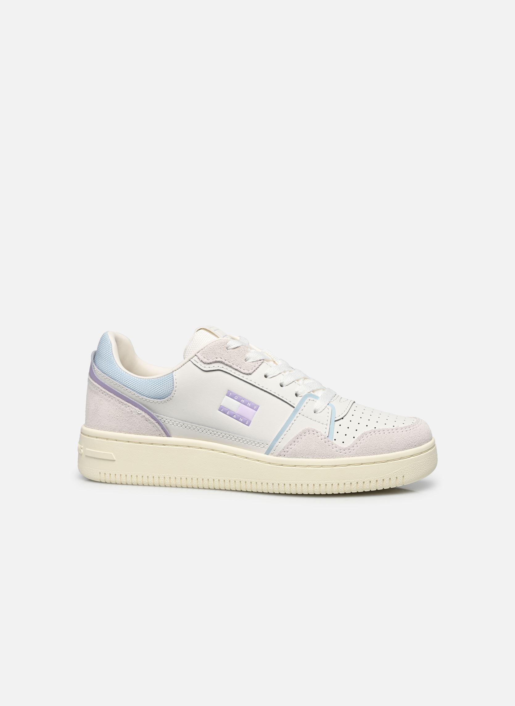 Niedrige Sneaker TJW RETRO BASKET SNE damen weiß Tommy Jeans Niedrige Sneaker TJW RETRO BASKET SNE damen weiß WHITE