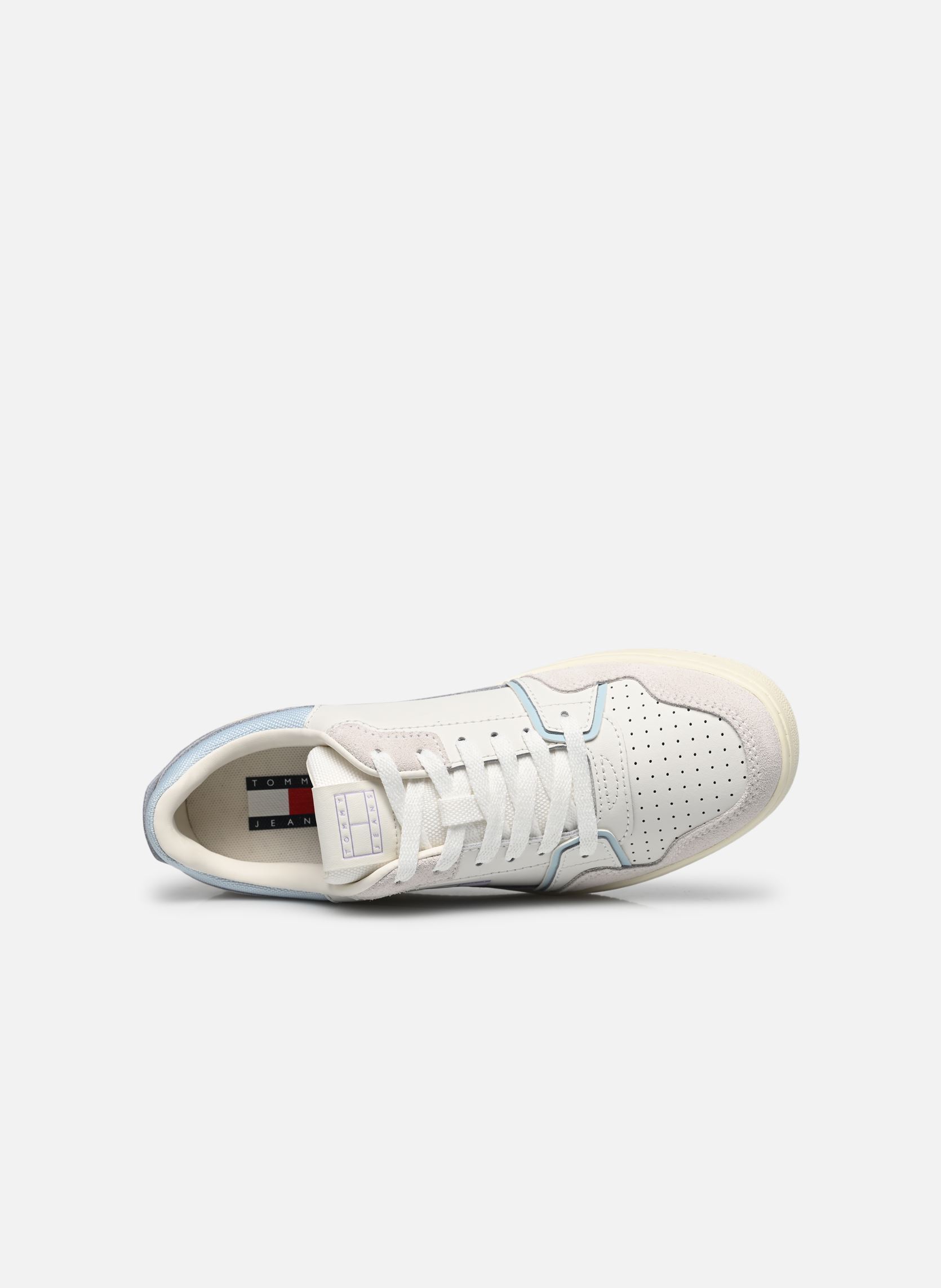 Niedrige Sneaker TJW RETRO BASKET SNE damen weiß Tommy Jeans Niedrige Sneaker TJW RETRO BASKET SNE damen weiß WHITE