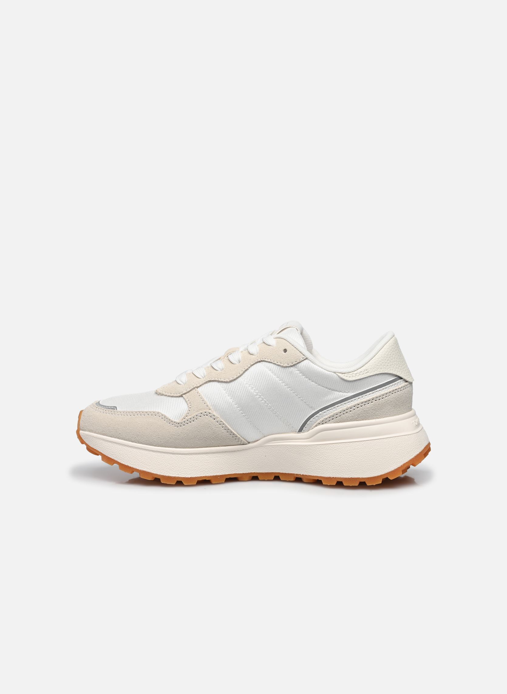 Baskets TJW CLEATED RUNNER femme blanc Tommy Jeans Baskets TJW CLEATED RUNNER femme blanc WHITE