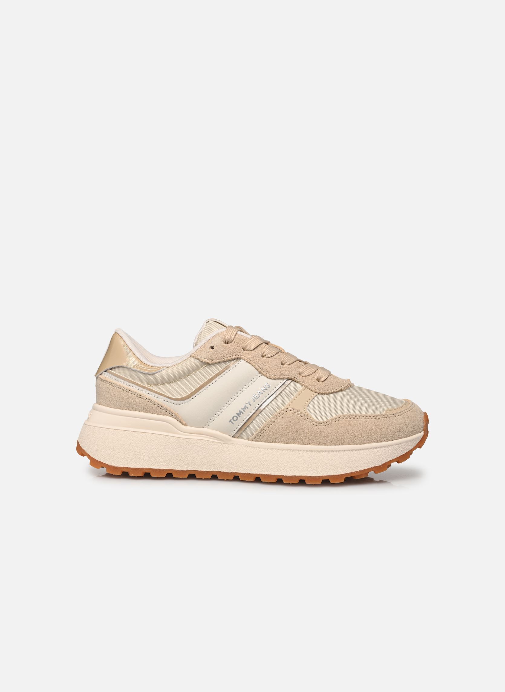 Baskets TJW CLEATED RUNNER femme blanc Tommy Jeans Baskets TJW CLEATED RUNNER femme blanc WHITE CLAY