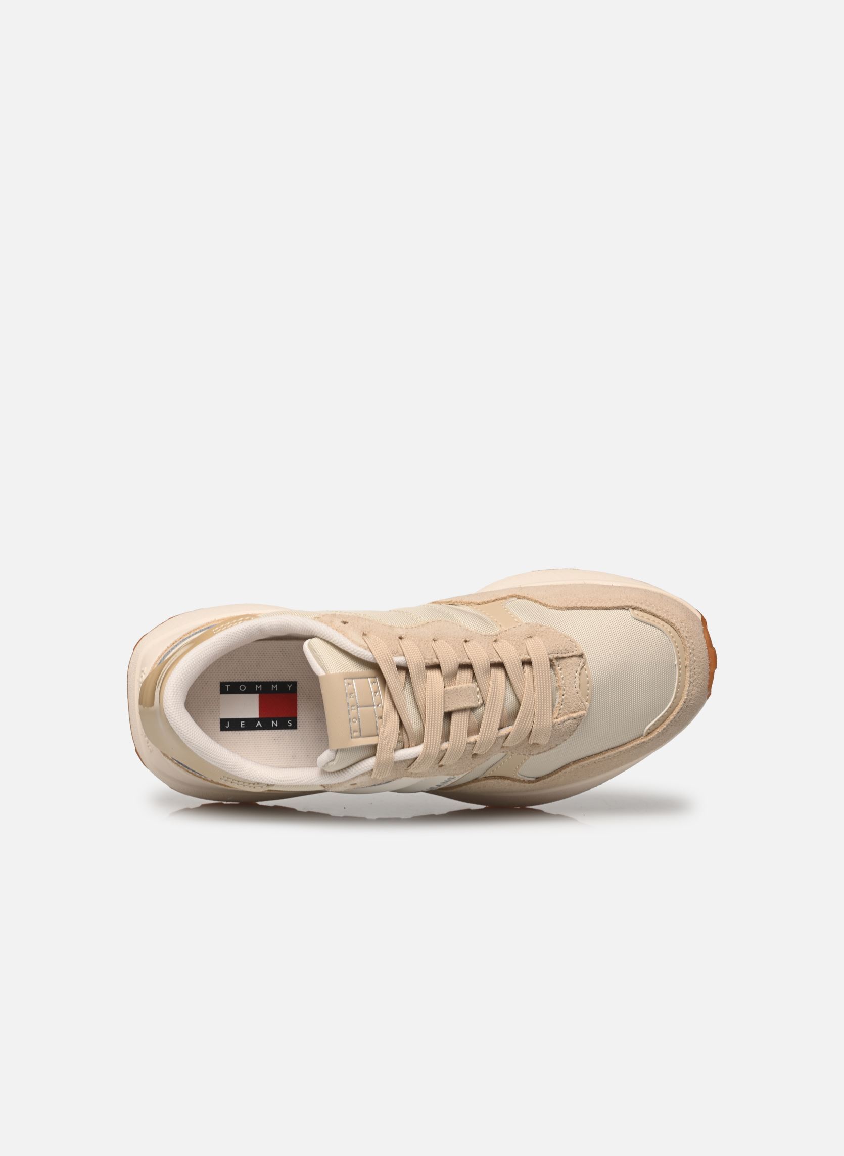 Baskets TJW CLEATED RUNNER femme blanc Tommy Jeans Baskets TJW CLEATED RUNNER femme blanc WHITE CLAY