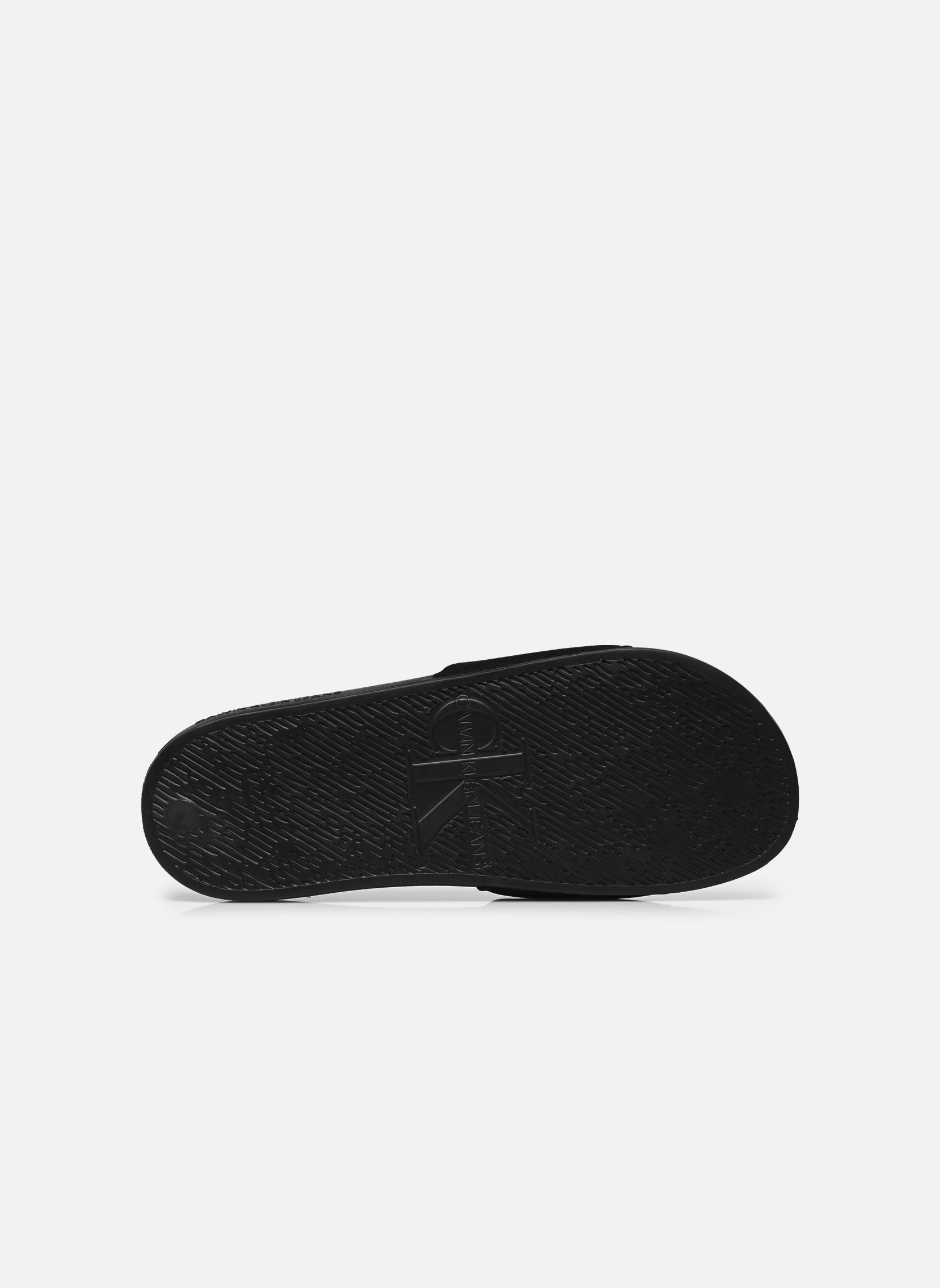 Badeschlappen SLIDE HF MONO CV herren schwarz Calvin Klein Badeschlappen SLIDE HF MONO CV herren schwarz BLACK