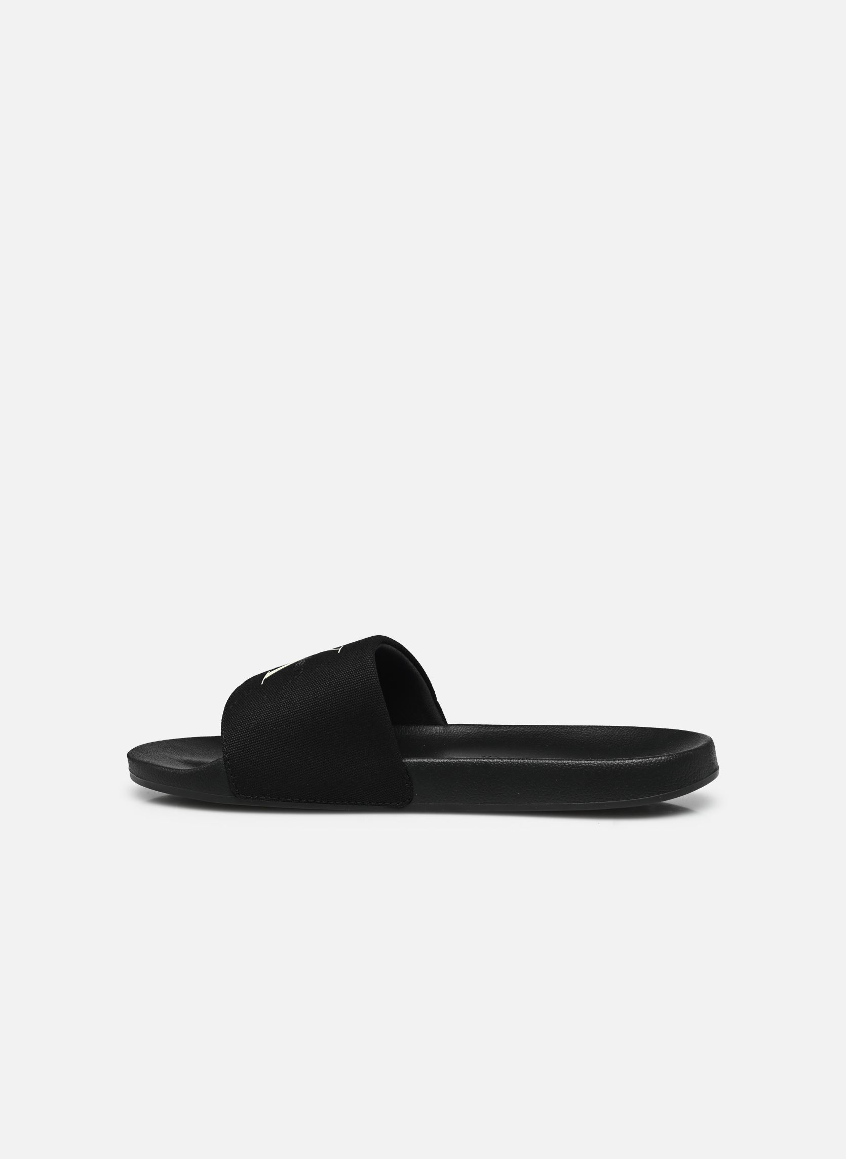Sandales de bain SLIDE MONOLOGO CV homme noir Calvin Klein Sandales de bain SLIDE MONOLOGO CV homme noir BLACK