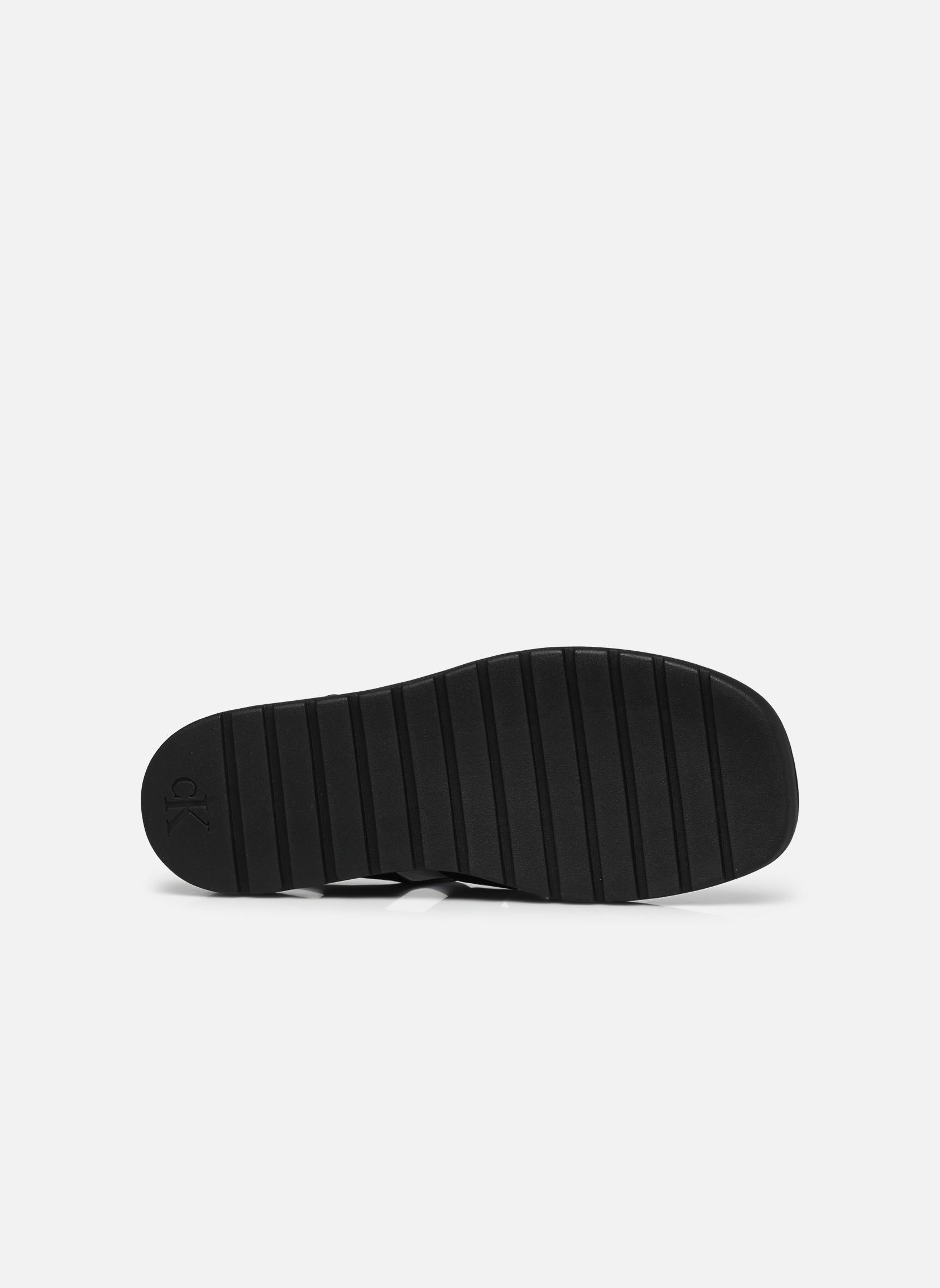 Flache Sandalen FISHERMAN HW SANDAL damen schwarz Calvin Klein Flache Sandalen FISHERMAN HW SANDAL damen schwarz BLACK