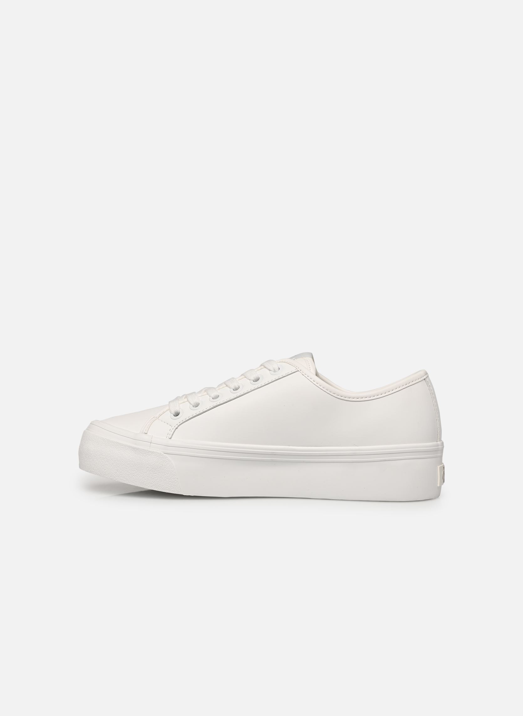 Sneakers VULC FLATFORM LTH dames wit Calvin Klein Sneakers VULC FLATFORM LTH dames wit WHITE