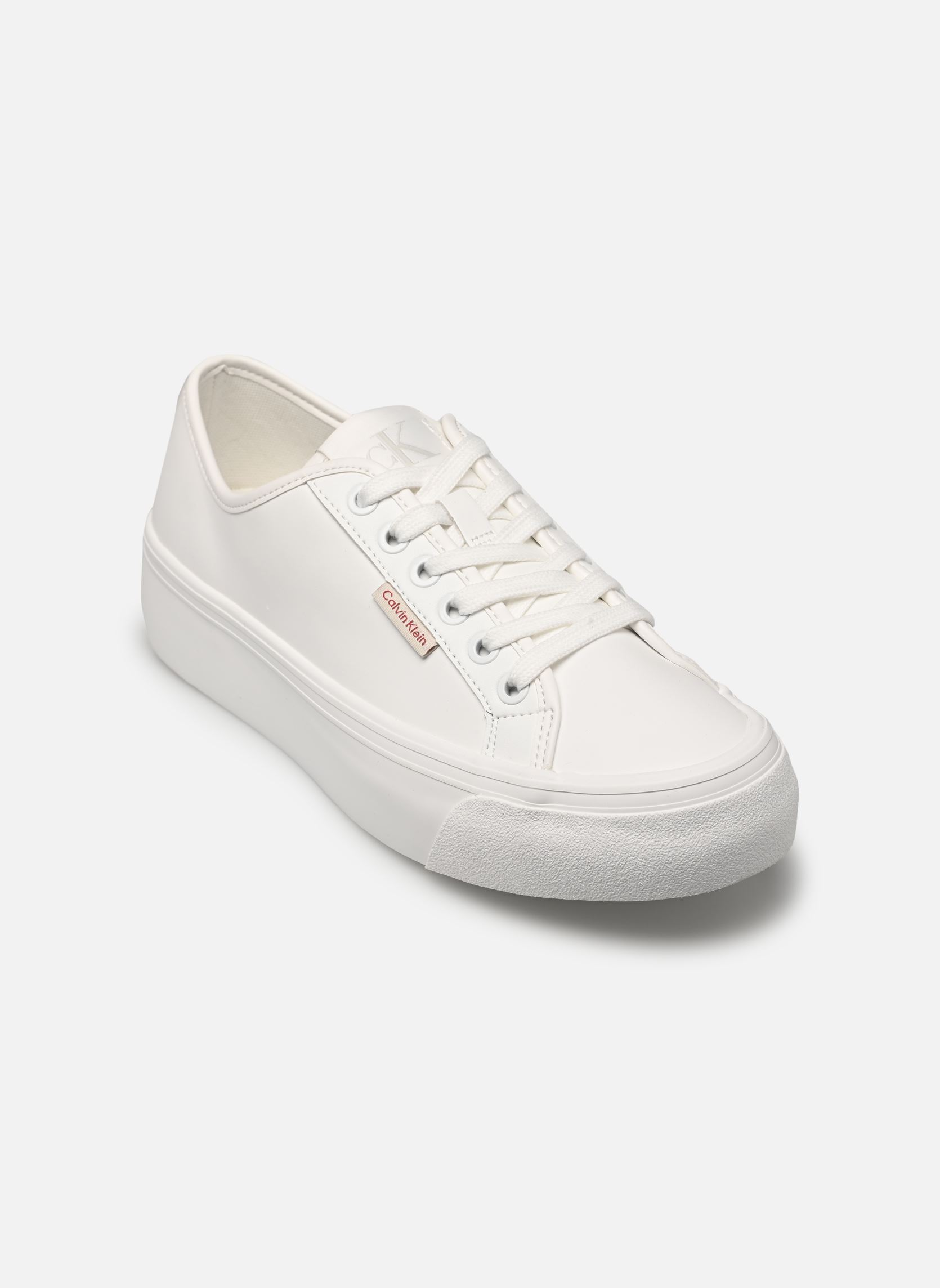Baskets Calvin Klein VULC FLATFORM LTH pour Femme