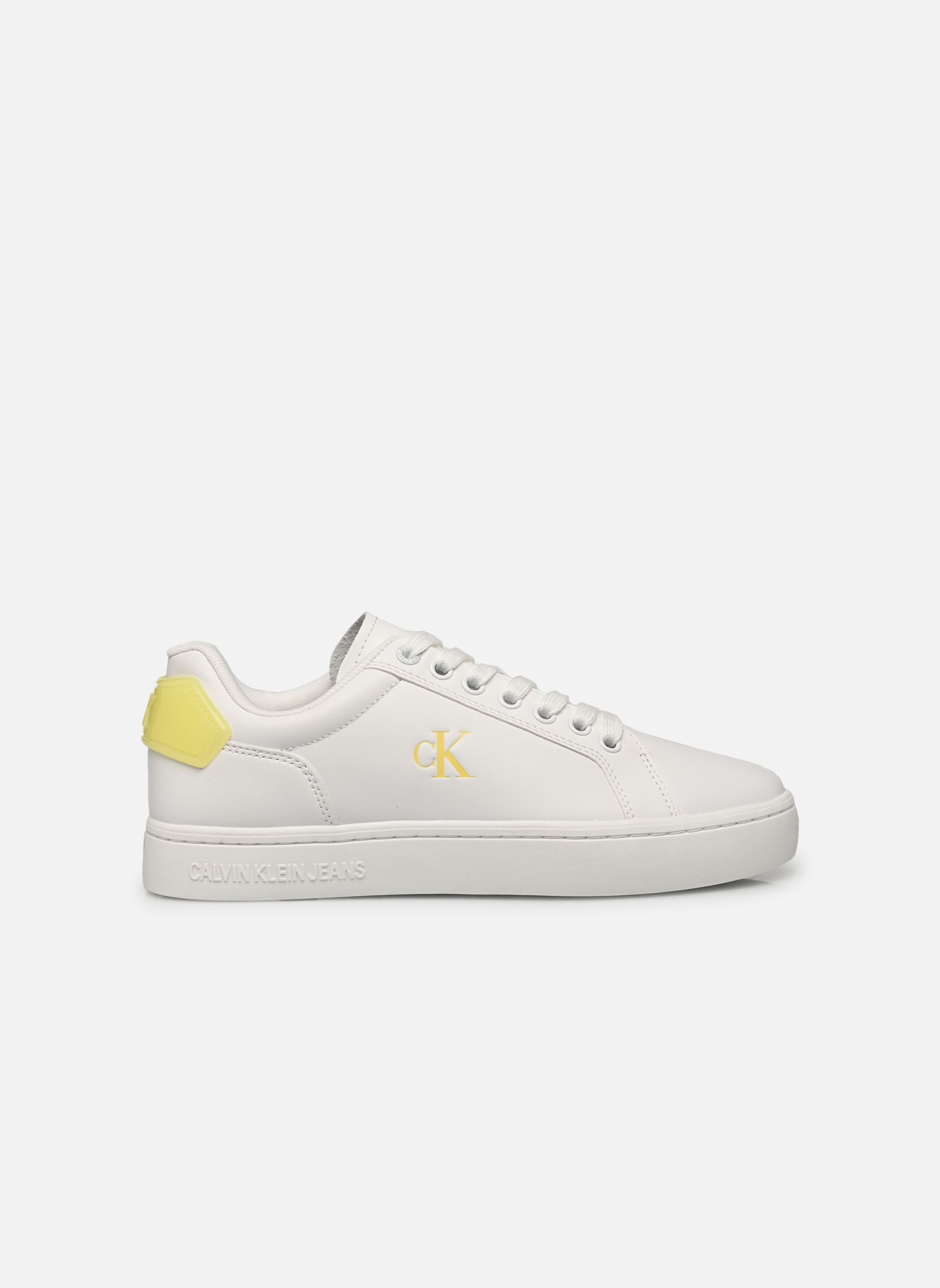 Sneakers CLASSIC CUPSOLE RU P G dames wit Calvin Klein Sneakers CLASSIC CUPSOLE RU P G dames wit GOLD