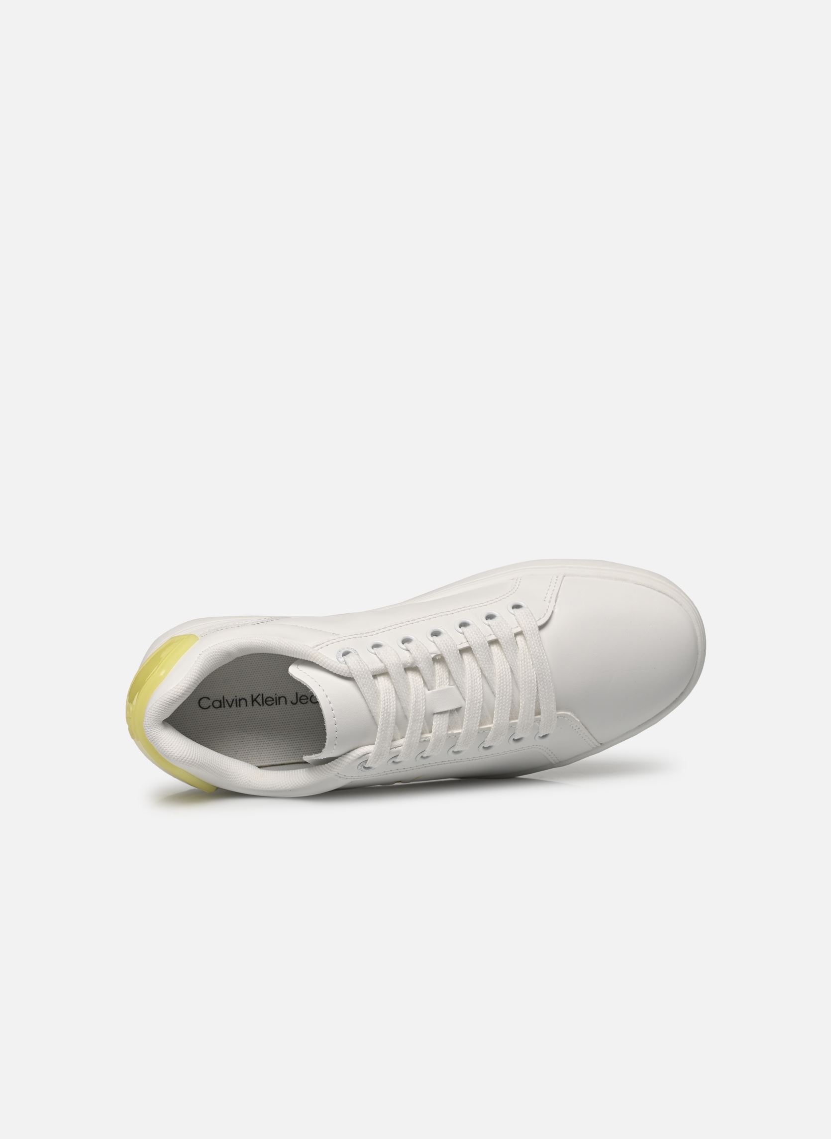 Sneakers CLASSIC CUPSOLE RU P G dames wit Calvin Klein Sneakers CLASSIC CUPSOLE RU P G dames wit GOLD