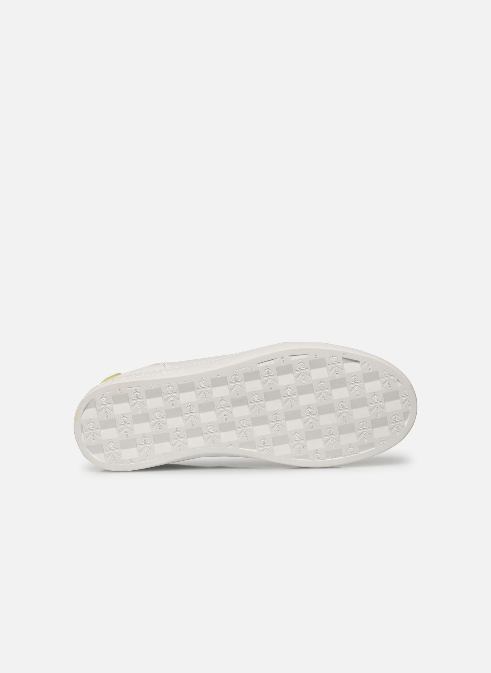 Sneakers CLASSIC CUPSOLE RU P G dames wit Calvin Klein Sneakers CLASSIC CUPSOLE RU P G dames wit GOLD