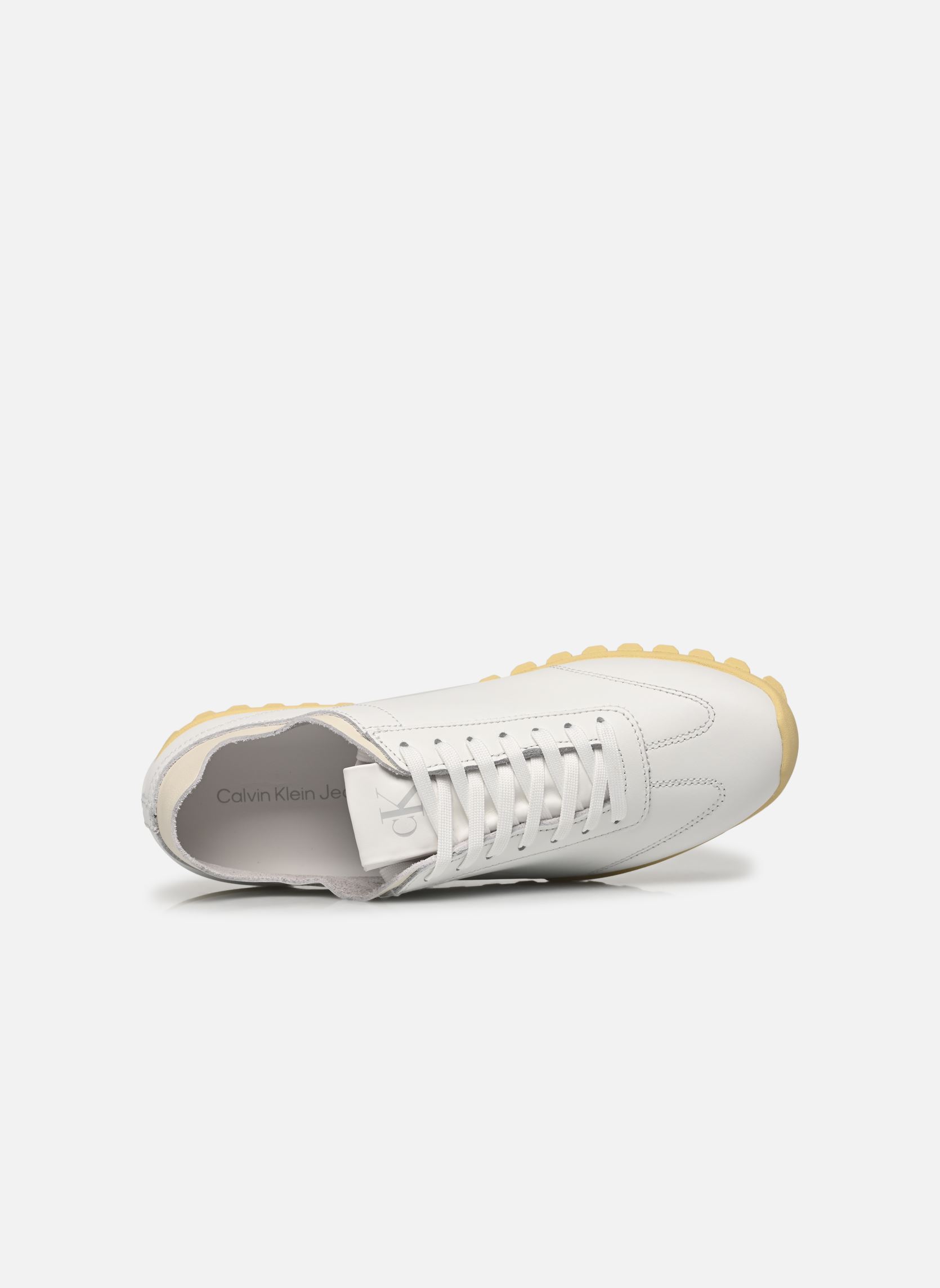Baskets basses LOW PROFILE RUNNER M femme blanc Calvin Klein Baskets basses LOW PROFILE RUNNER M femme blanc WHITE