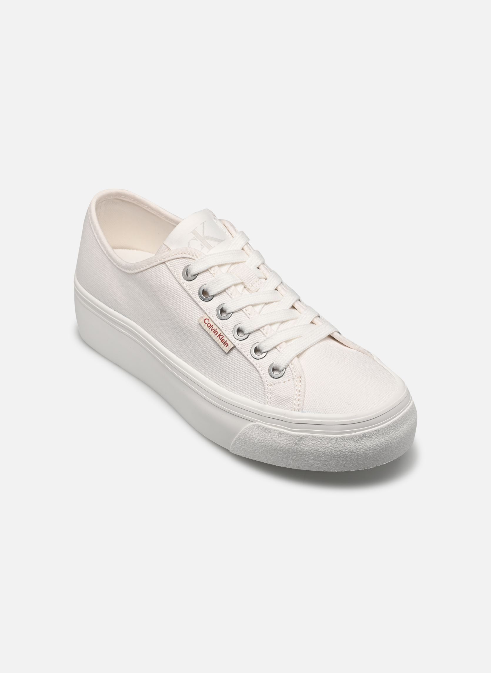 Baskets Calvin Klein VULC FLATFORM CTN LO pour Femme