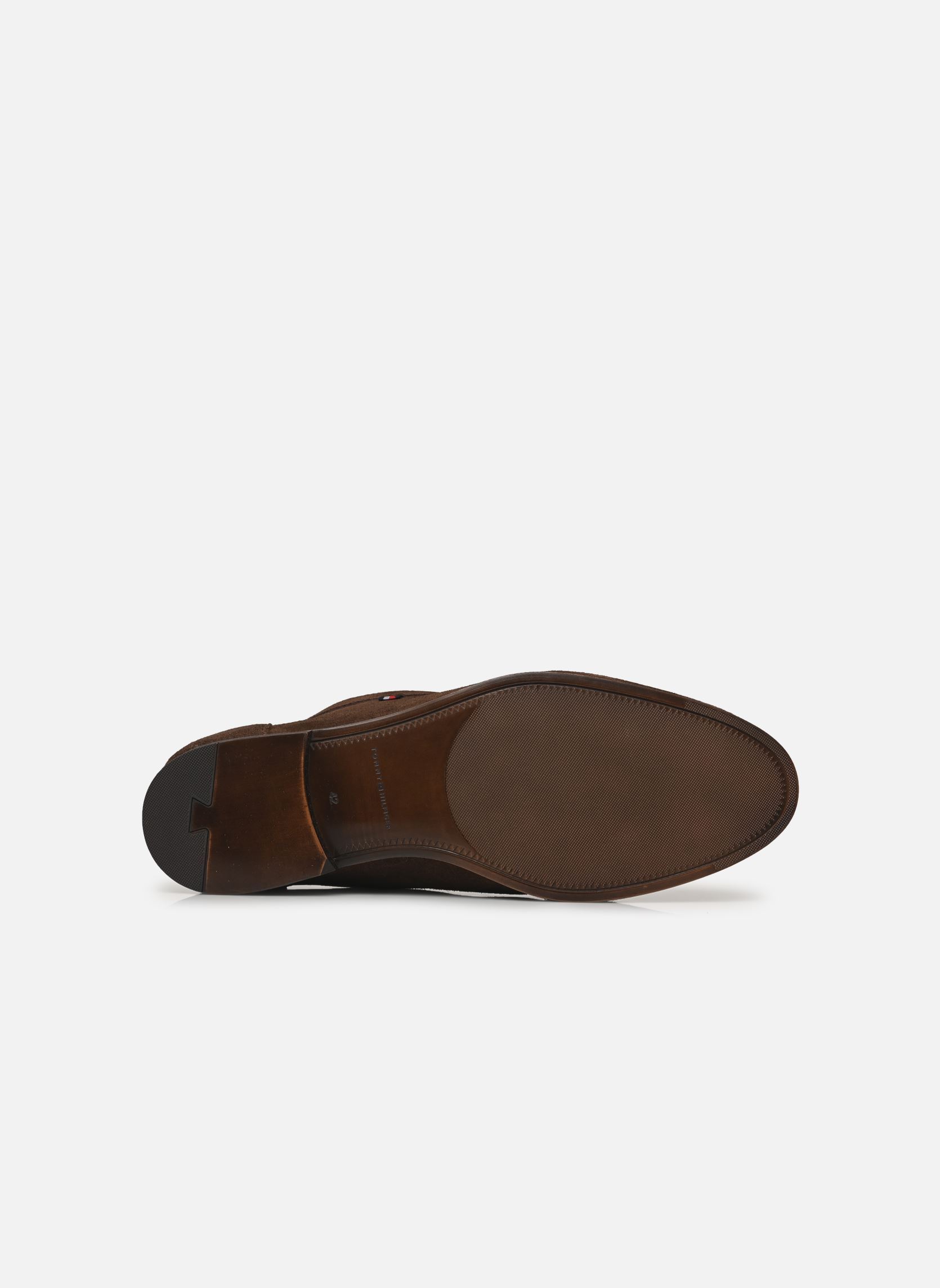 Mocassins HILFIGER FLEXIBLE SU homme marron Tommy Hilfiger Mocassins HILFIGER FLEXIBLE SU homme marron BROWN