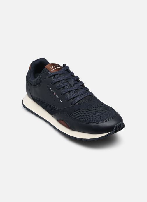 Baskets Tommy Hilfiger NEW RUNNER EVA MIX Bleu vue détail/paire