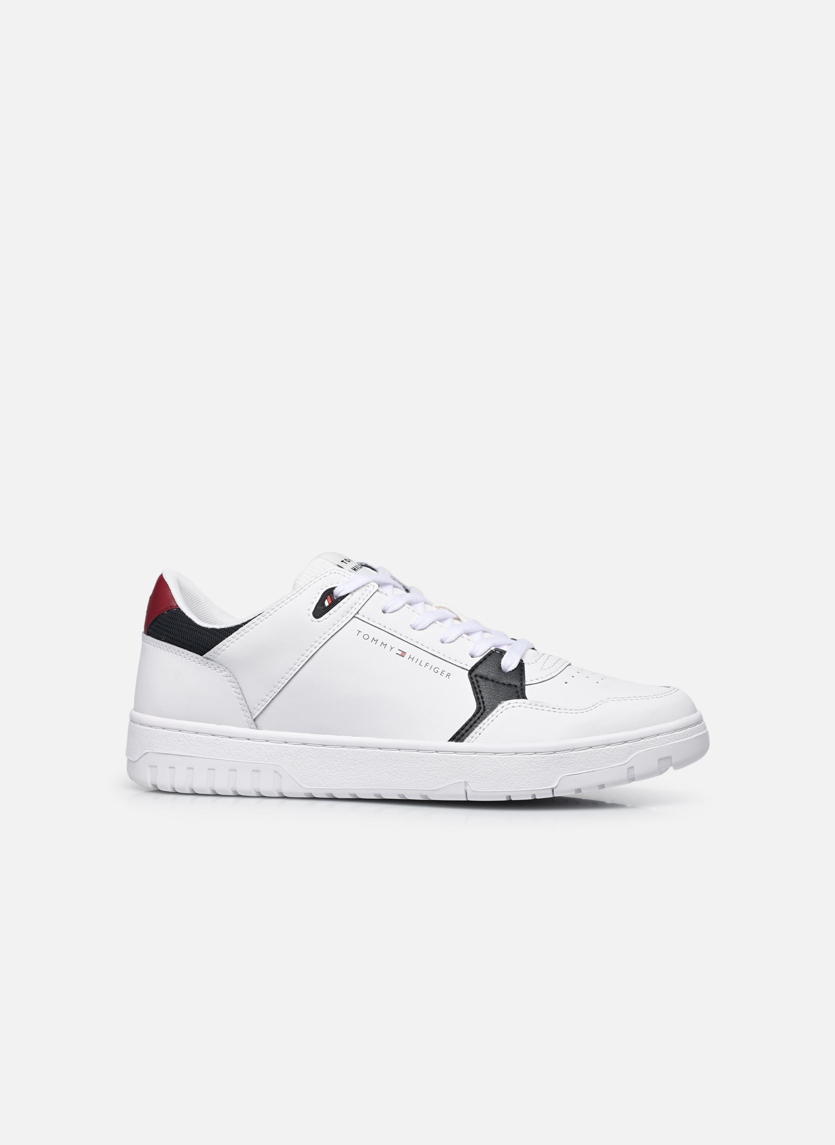 Zapatillas TH BASKET CORE LITE WHITE hombre blanco Tommy Hilfiger Zapatillas TH BASKET CORE LITE WHITE hombre blanco WHITE