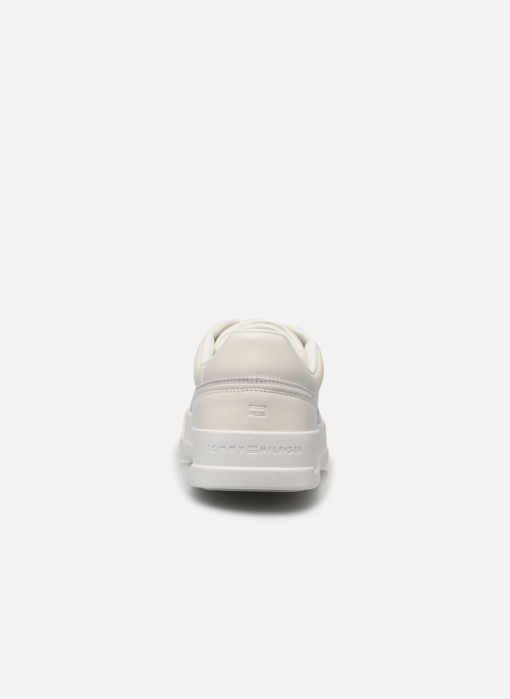 Baskets TH COURT CRAFT LTH WHT homme blanc Tommy Hilfiger Baskets TH COURT CRAFT LTH WHT homme blanc WHITE