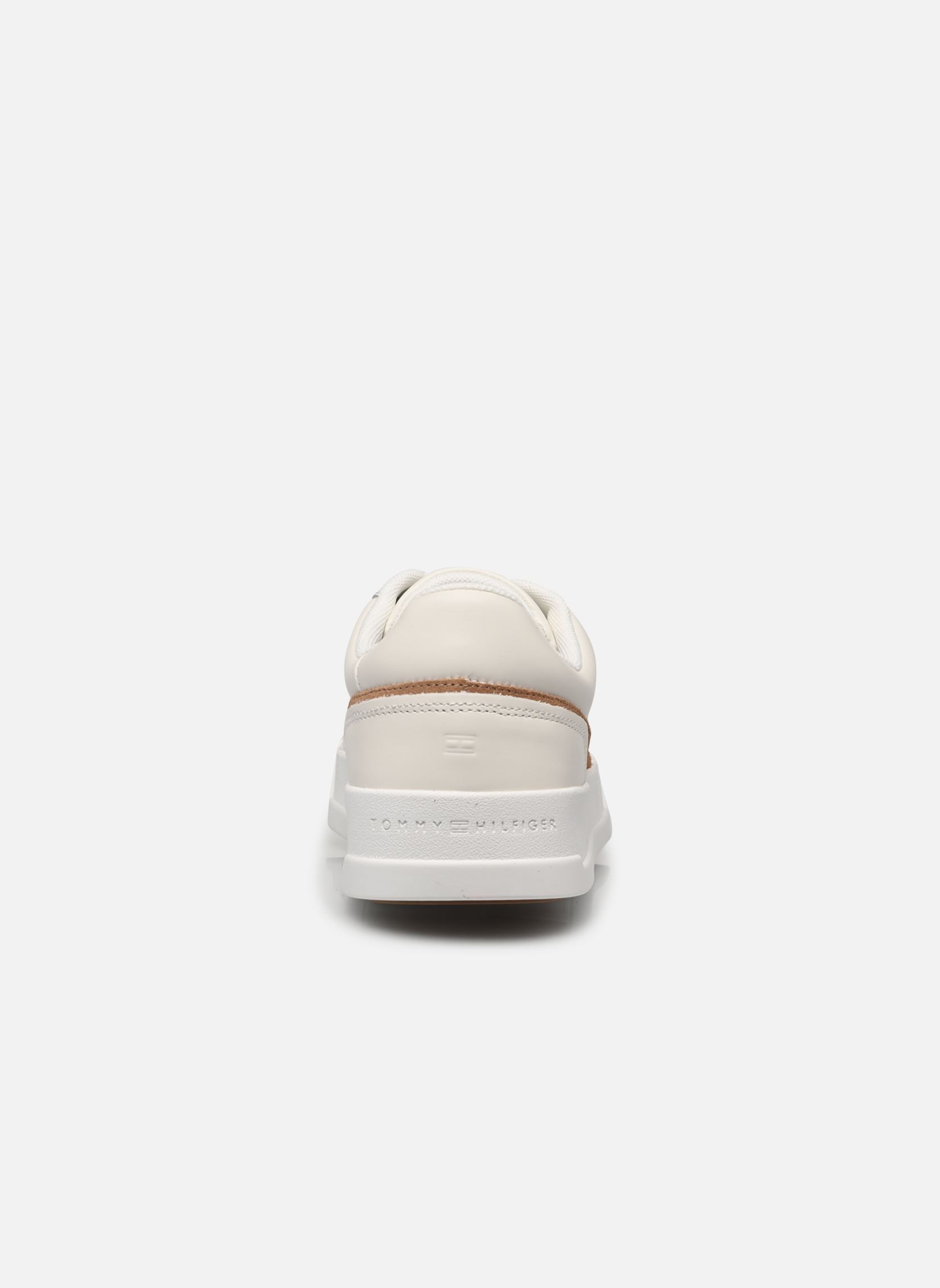Baskets TH COURT CRAFT LTH homme blanc Tommy Hilfiger Baskets TH COURT CRAFT LTH homme blanc WHITE