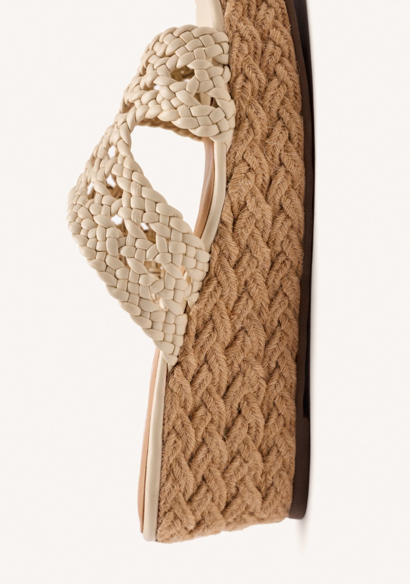 Sandales Gioseppo En Cuir Blanc Et Marron Taille 26 - Pour Fille - Neuves Avec Boîte