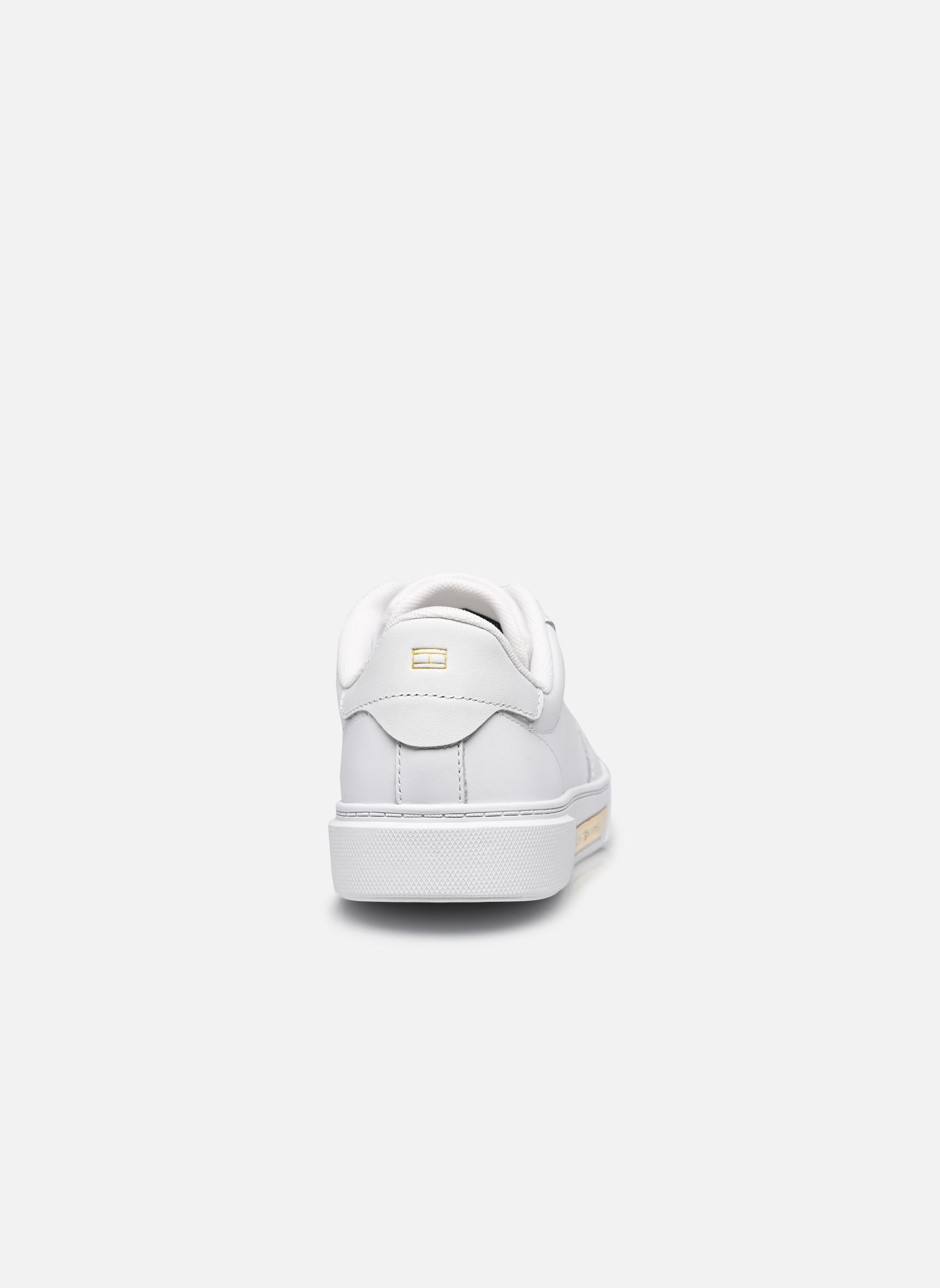 Niedrige Sneaker ESSENTIAL CHIC COURT WHT damen weiß Tommy Hilfiger Niedrige Sneaker ESSENTIAL CHIC COURT WHT damen weiß WHITE