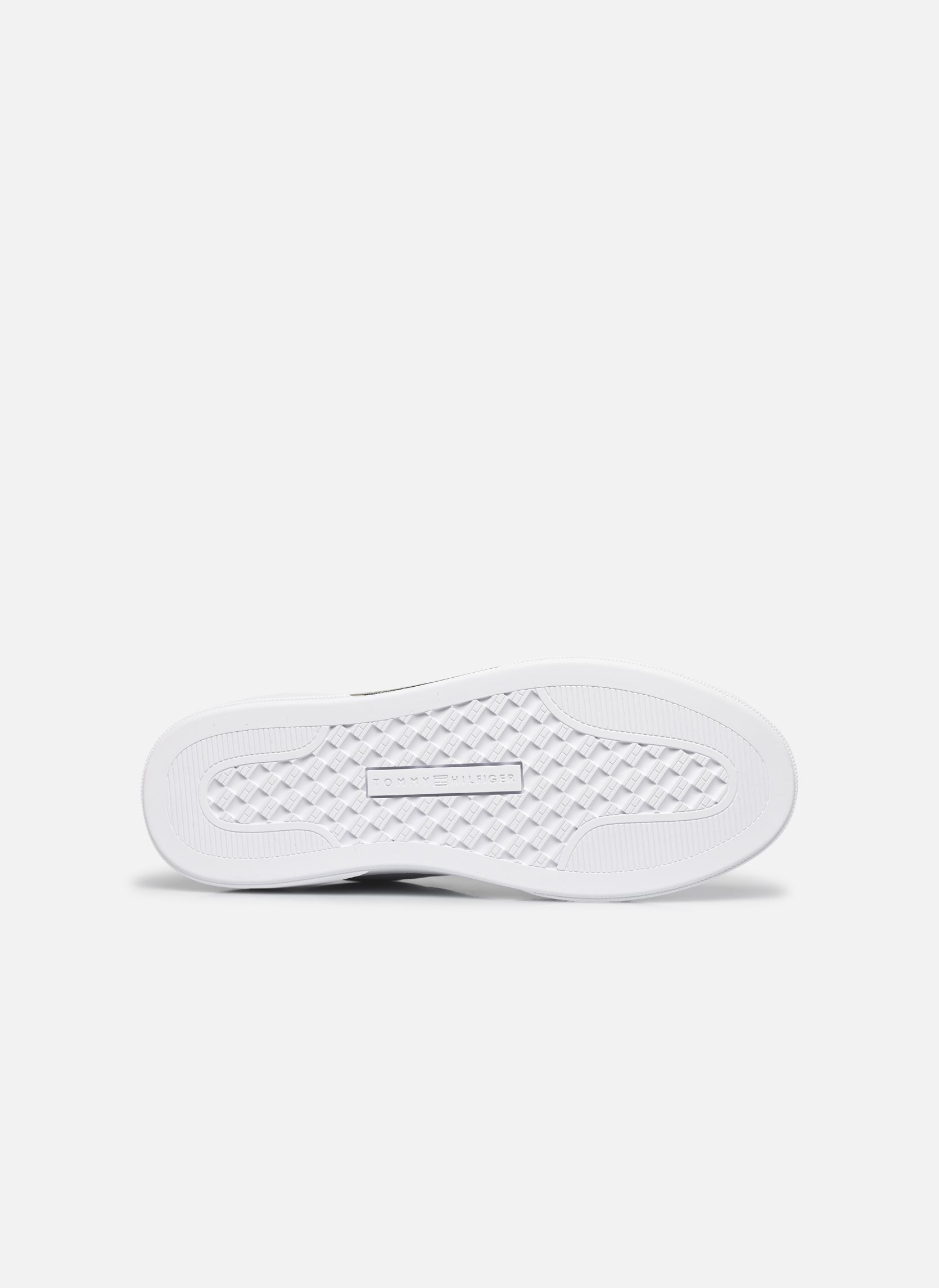 Niedrige Sneaker ESSENTIAL CHIC COURT WHT damen weiß Tommy Hilfiger Niedrige Sneaker ESSENTIAL CHIC COURT WHT damen weiß WHITE