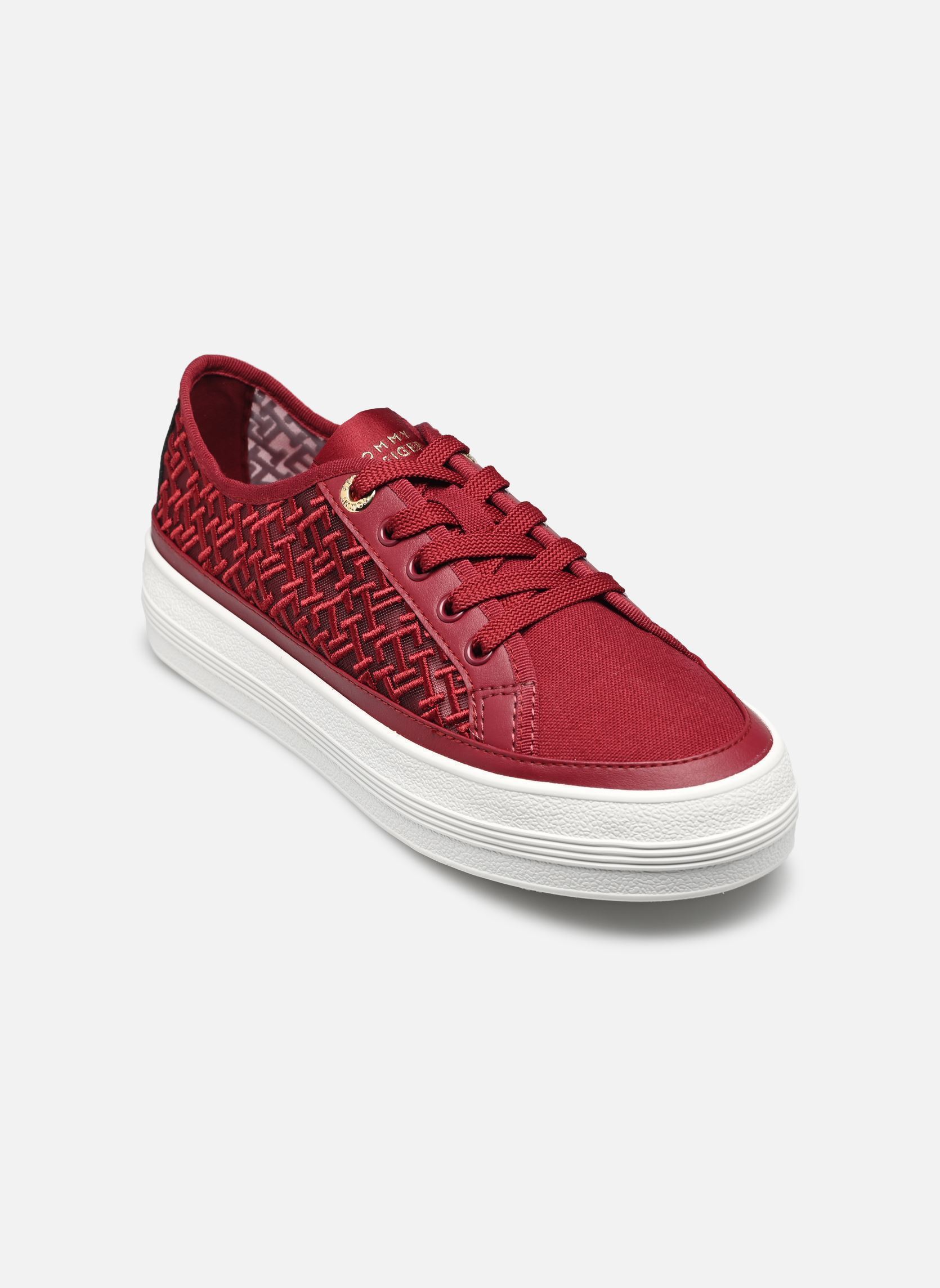 Baskets Tommy Hilfiger VULC EMBROIDERED SNE pour Femme