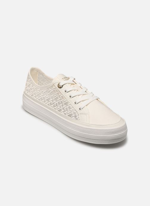 Tommy Hilfiger Sneakers VULC EMBROIDERED SNE dames wit