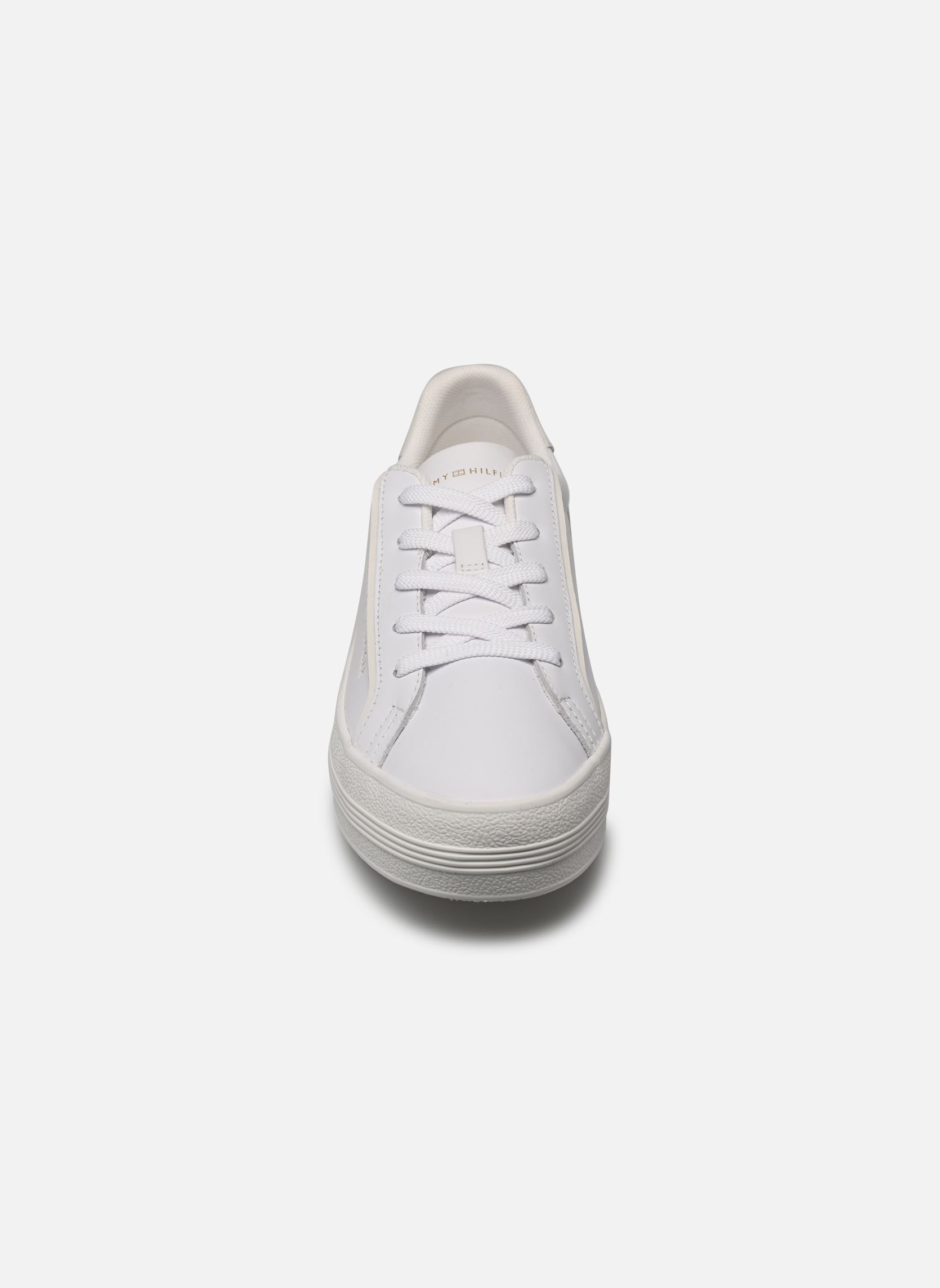 Niedrige Sneaker ESSENTIAL VULC SNEAK damen weiß Tommy Hilfiger Niedrige Sneaker ESSENTIAL VULC SNEAK damen weiß GOLD