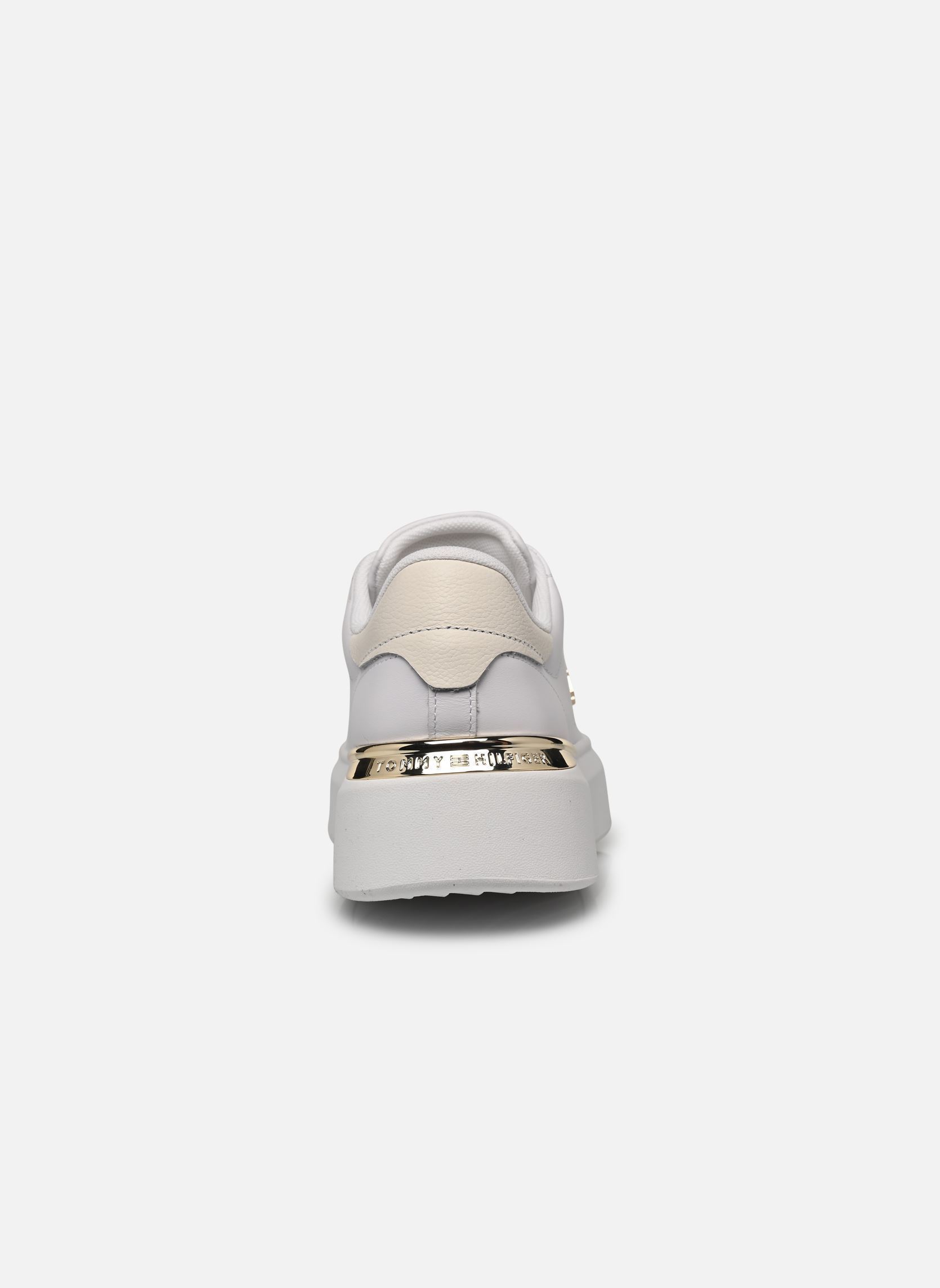 Niedrige Sneaker TH FASHION COURT SNE damen weiß Tommy Hilfiger Niedrige Sneaker TH FASHION COURT SNE damen weiß WHITE