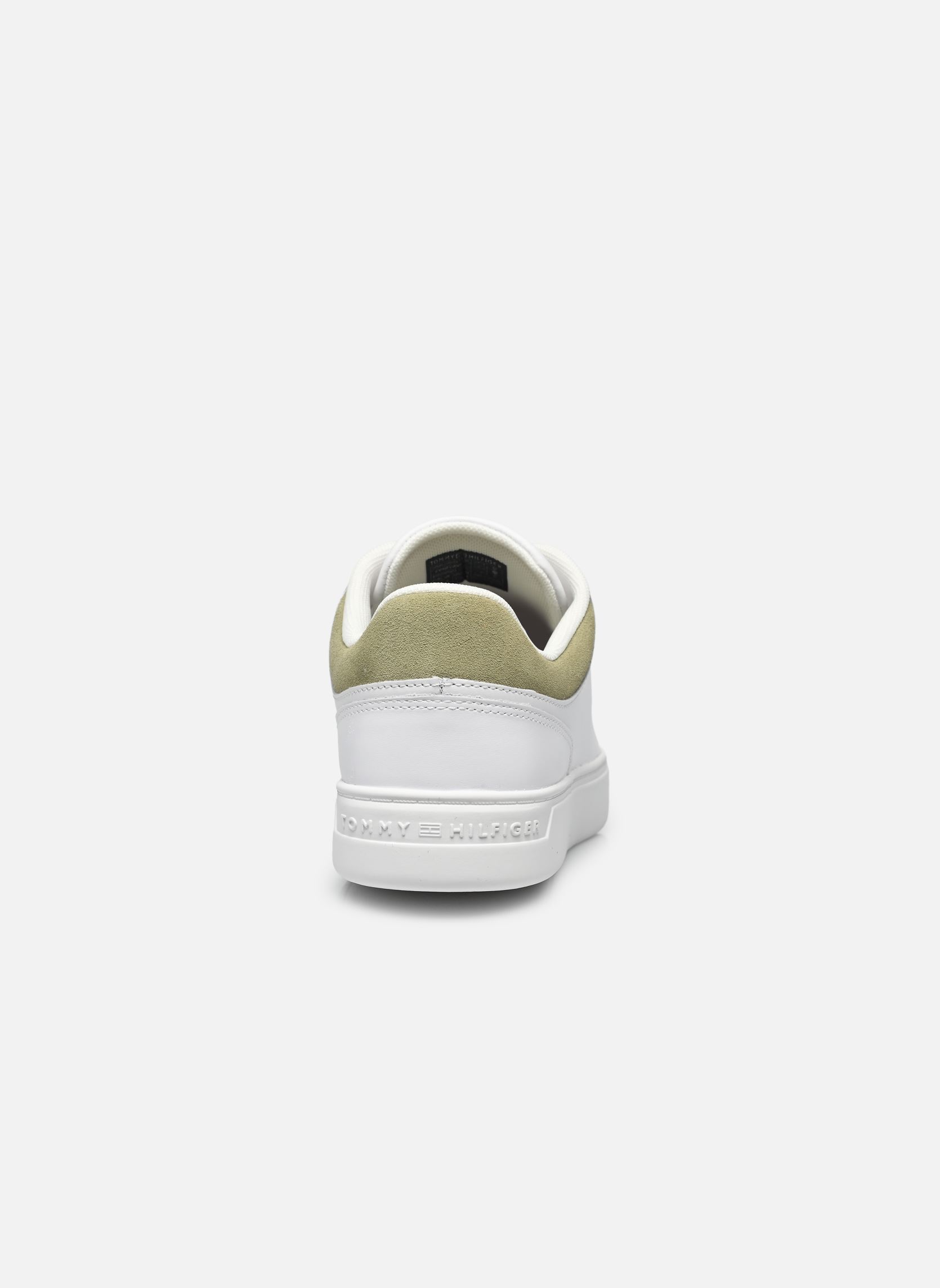 Sneakers CASUAL CUPSOLE SNEAK dames wit Tommy Hilfiger Sneakers CASUAL CUPSOLE SNEAK dames wit YBR WHITE / EARTH SAGE