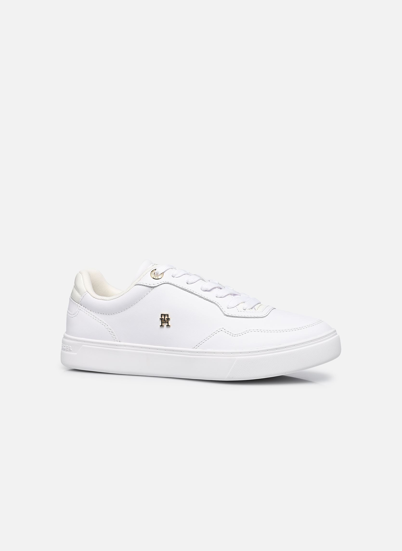 Sneakers CASUAL CUPSOLE SNEAK dames wit Tommy Hilfiger Sneakers CASUAL CUPSOLE SNEAK dames wit WHITE/ECRU