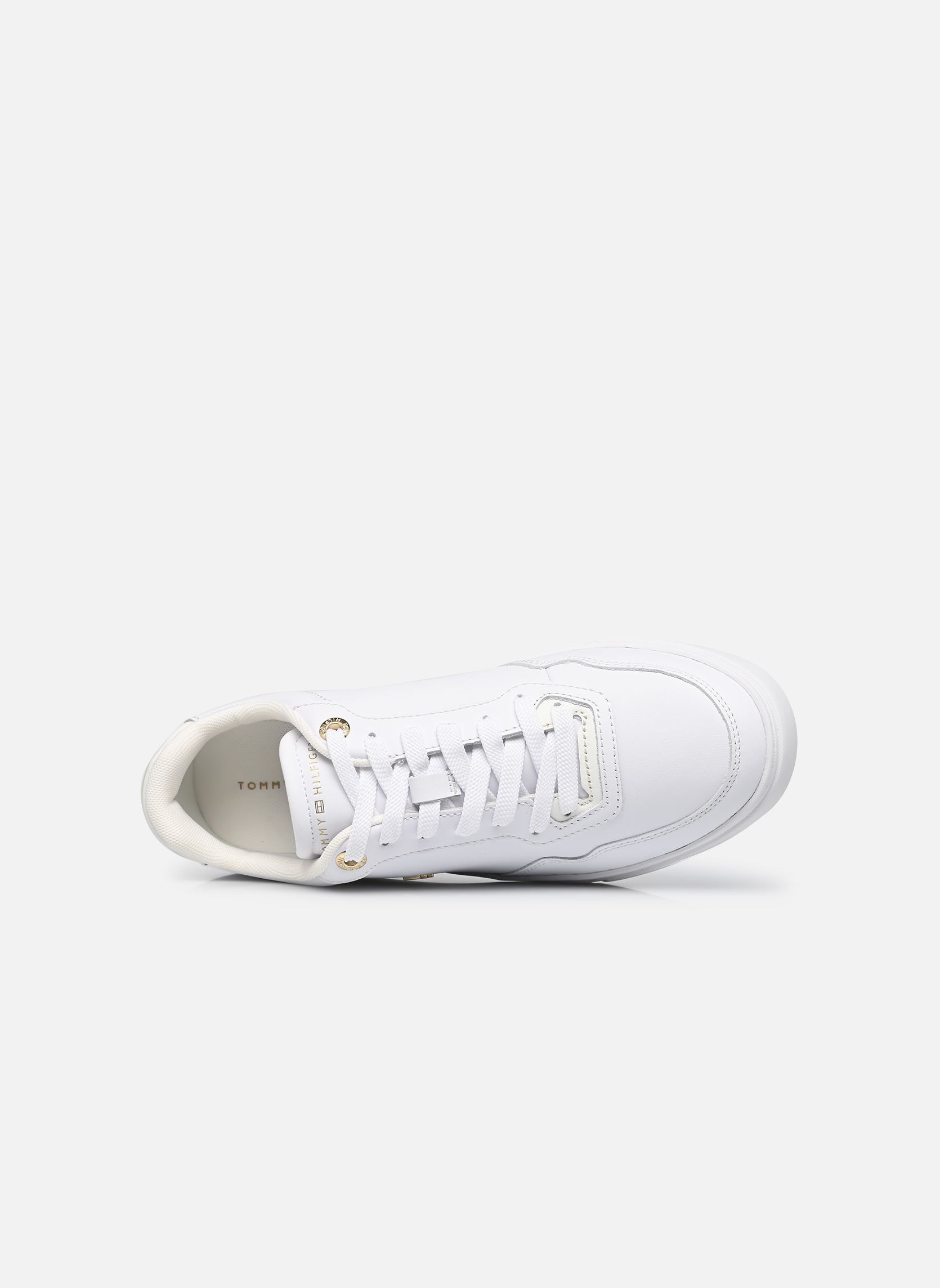 Sneakers CASUAL CUPSOLE SNEAK dames wit Tommy Hilfiger Sneakers CASUAL CUPSOLE SNEAK dames wit WHITE/ECRU