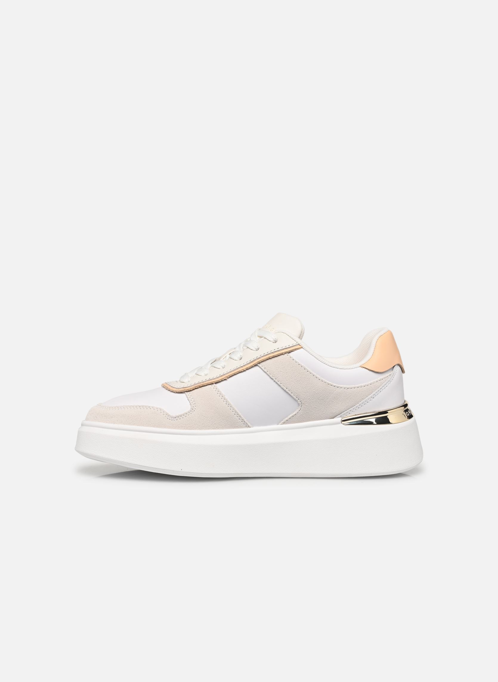 Baskets TH FASHION COURT MIX femme orange Tommy Hilfiger Baskets TH FASHION COURT MIX femme orange ORANGE