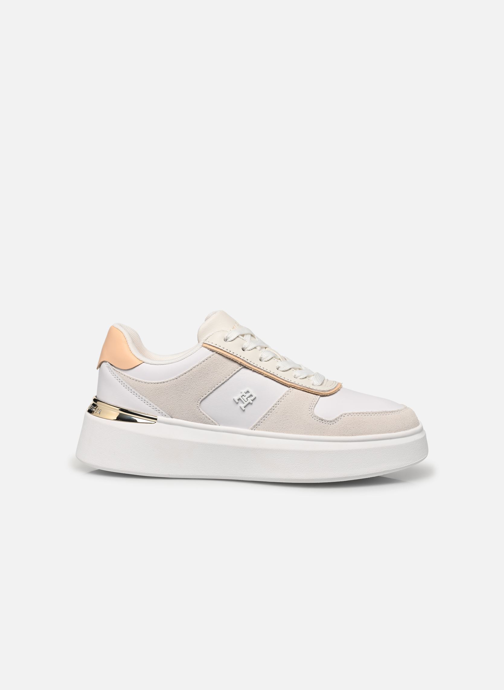 Baskets TH FASHION COURT MIX femme orange Tommy Hilfiger Baskets TH FASHION COURT MIX femme orange ORANGE