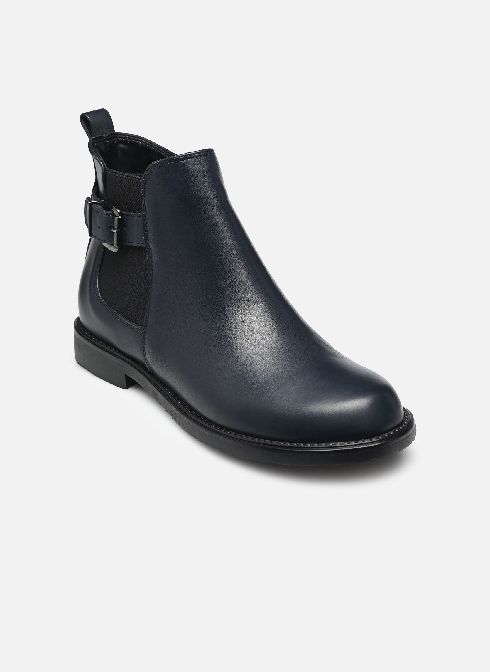 Bottines et boots Raula femme bleu Georgia Rose Soft Bottines et boots Raula femme bleu Marine