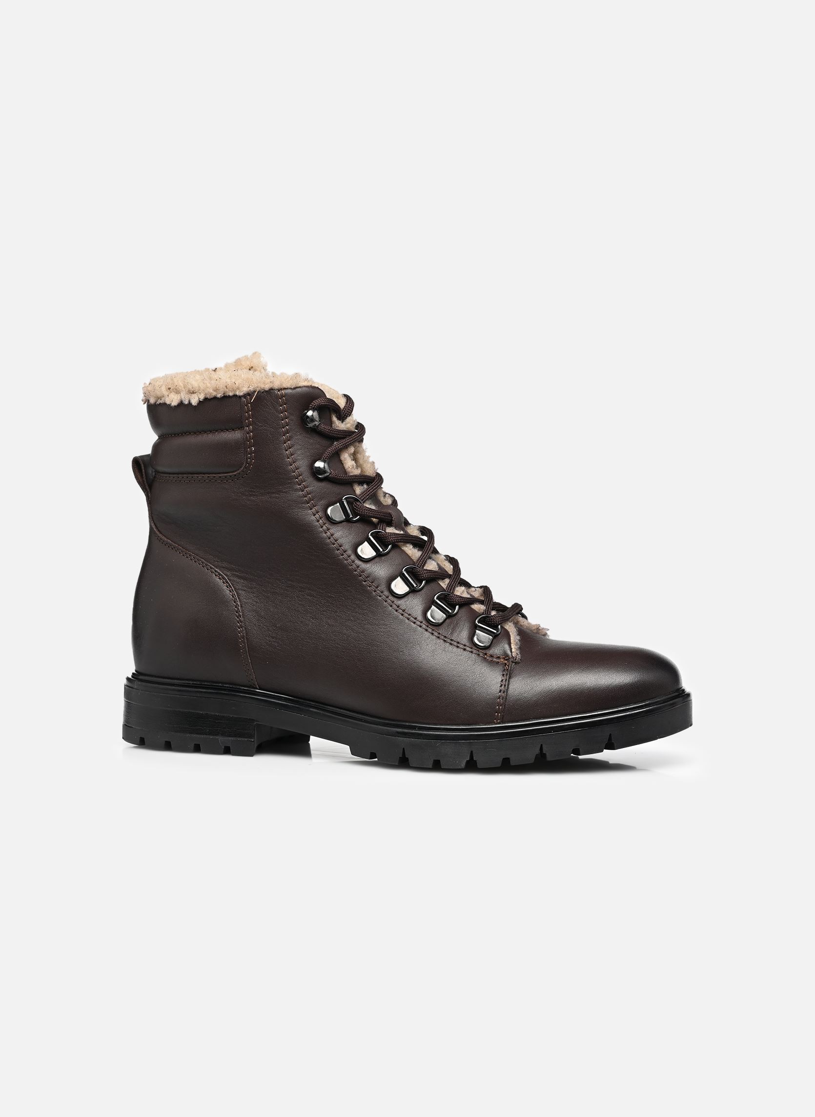 Bottines à lacets Reventura femme marron Georgia Rose Soft Bottines à lacets Reventura femme marron Chocolat