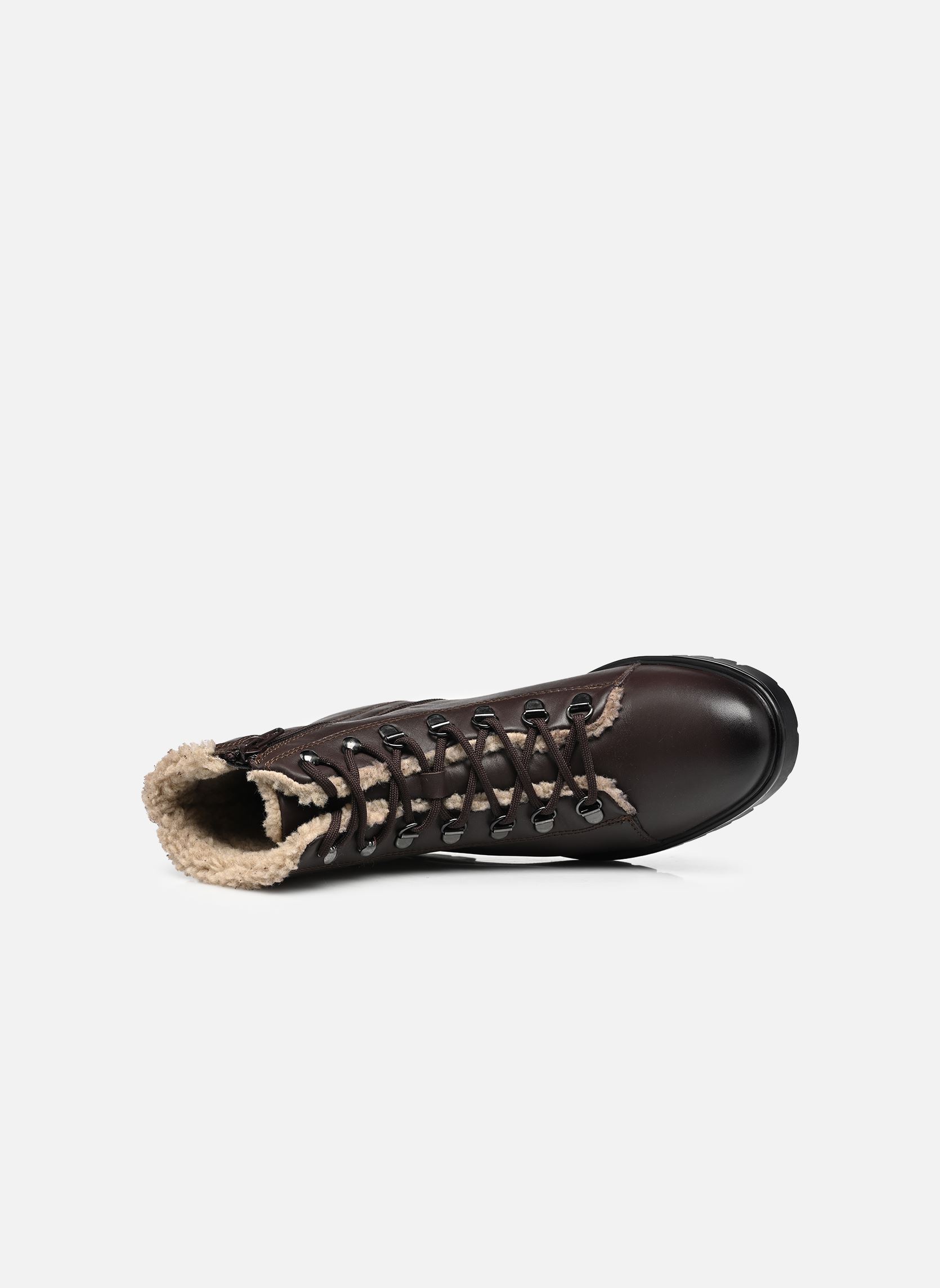 Bottines à lacets Reventura femme marron Georgia Rose Soft Bottines à lacets Reventura femme marron Chocolat