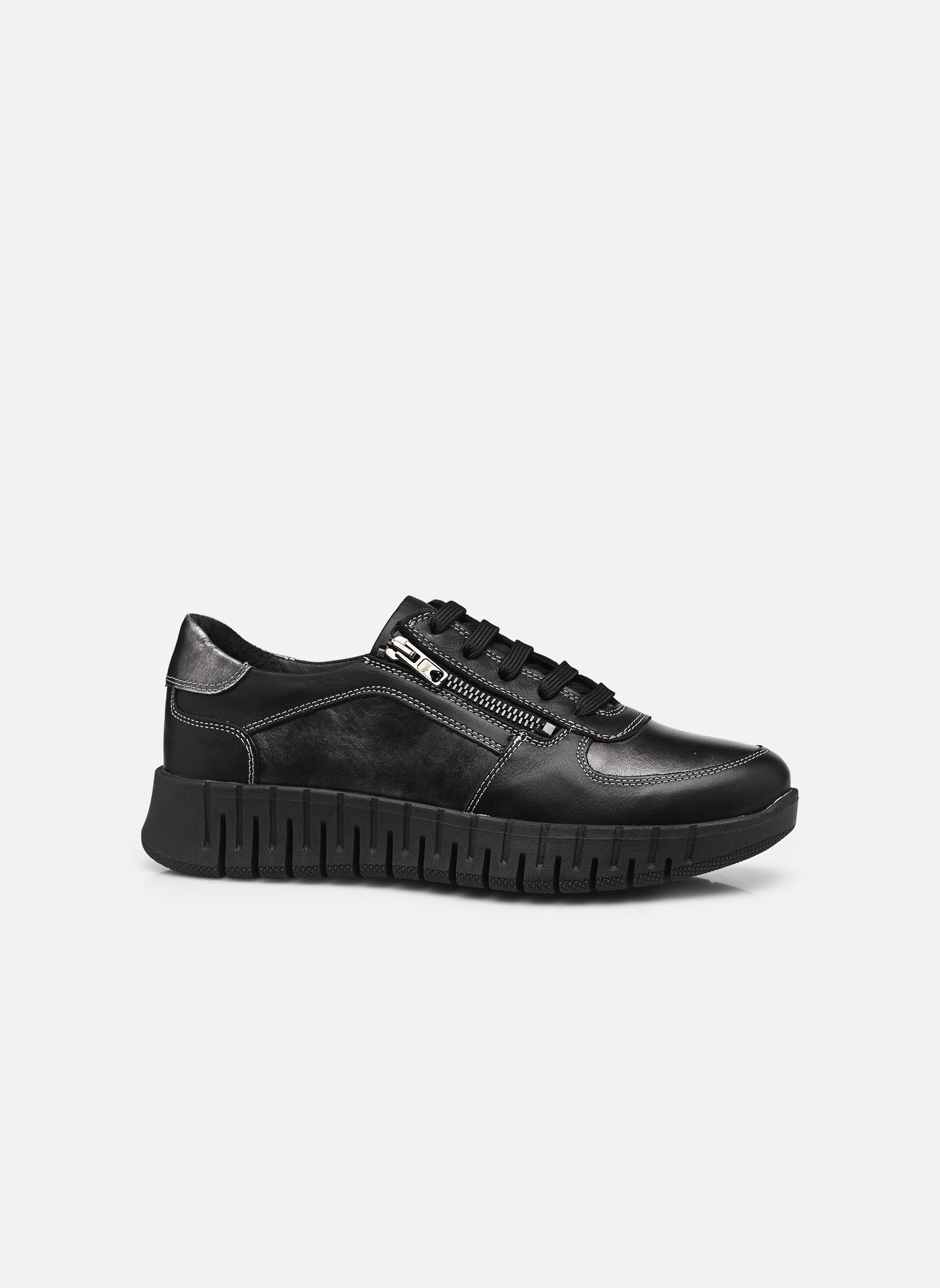 Plateau-Sneaker Rachida damen schwarz Georgia Rose Soft Plateau-Sneaker Rachida damen schwarz Noir