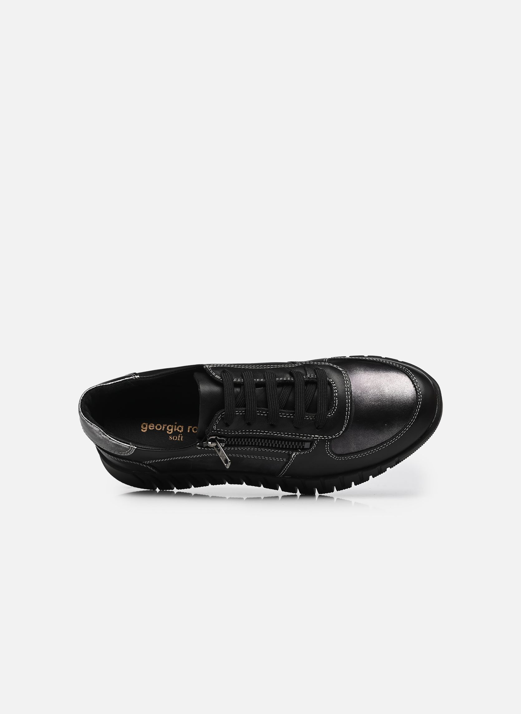 Plateau-Sneaker Rachida damen schwarz Georgia Rose Soft Plateau-Sneaker Rachida damen schwarz Noir