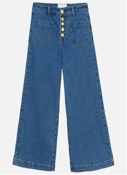 La Petite Etoile Jeans droit Jeans - ATLANTA - 98-brut femme bleu