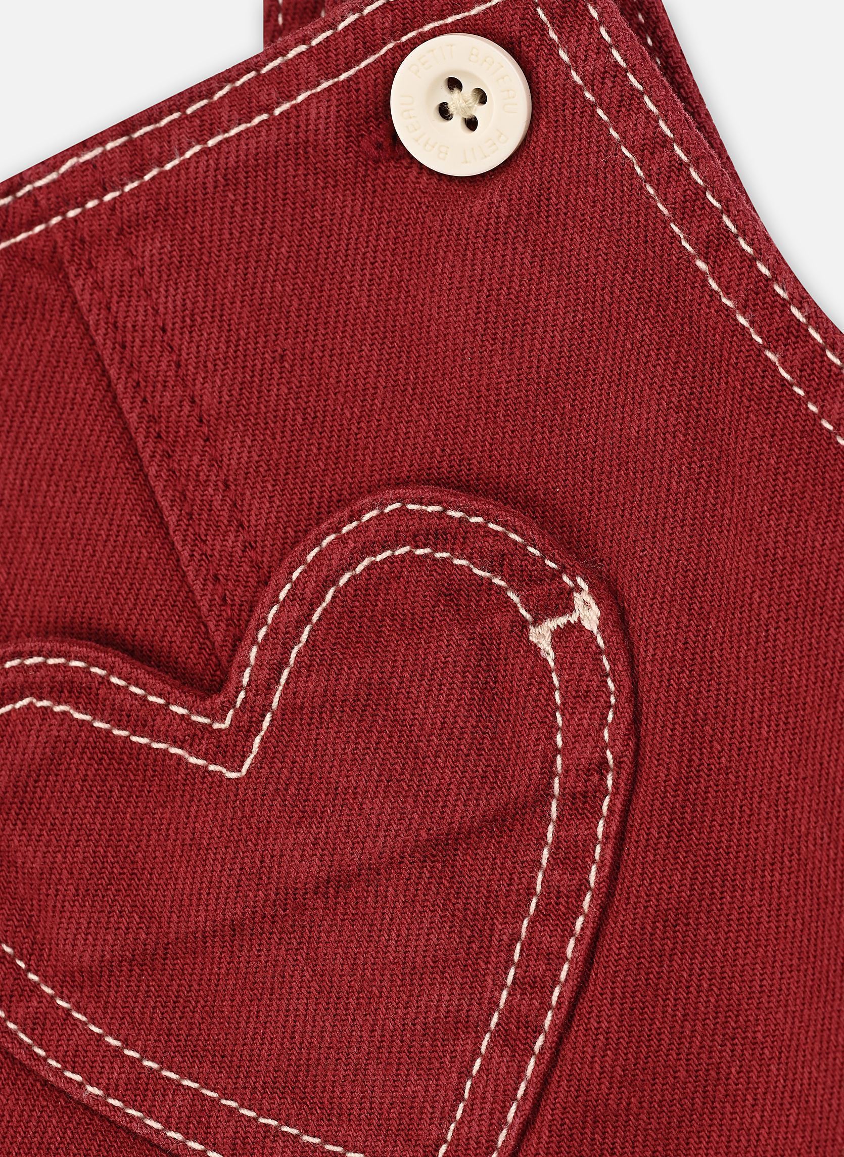 Salopettes Cabine rouge Petit Bateau Salopettes Cabine rouge AMARANTE