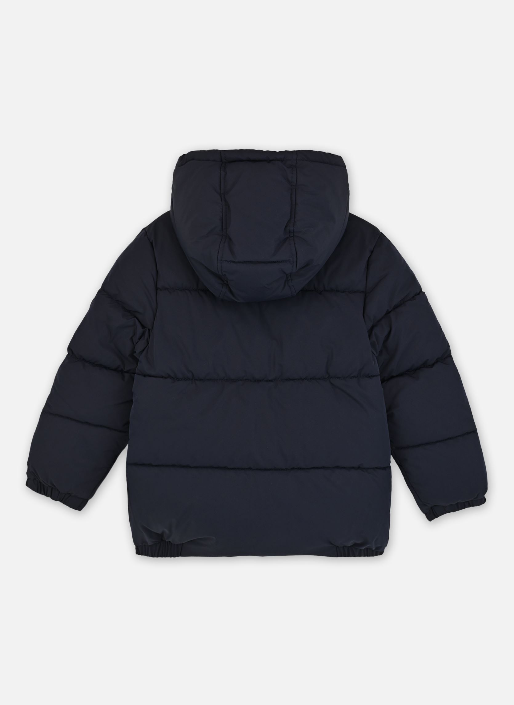 Gewatteerde jassen Clock jongens blauw Petit Bateau Gewatteerde jassen Clock jongens blauw SMOKING