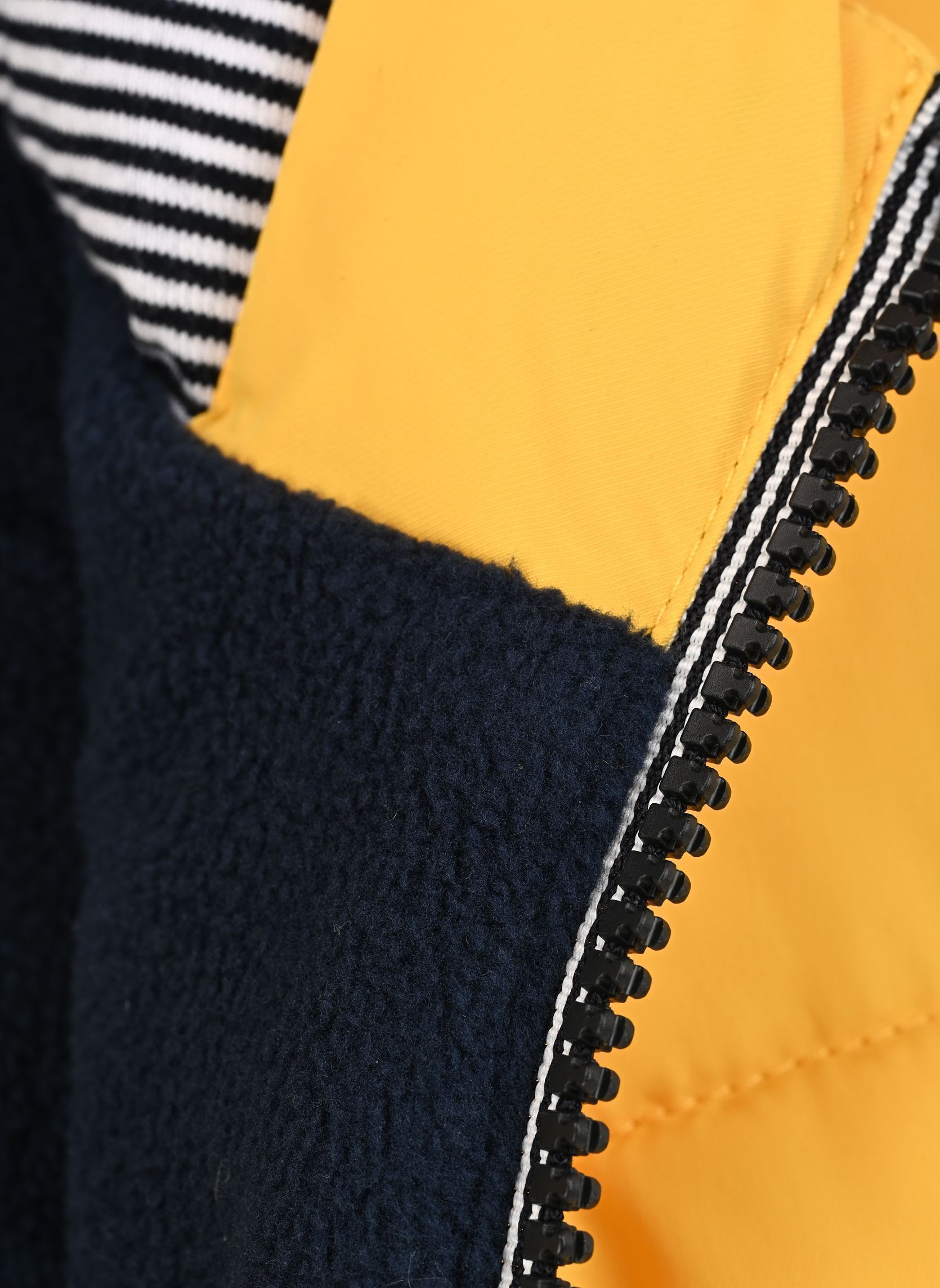 Gewatteerde jassen Clock jongens geel Petit Bateau Gewatteerde jassen Clock jongens geel JAUNE