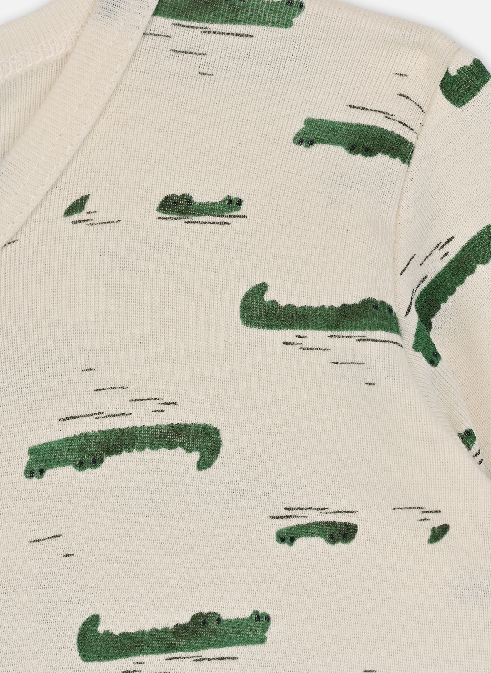 Pyjamas et Grenouillères Croco blanc Petit Bateau Pyjamas et Grenouillères Croco blanc MILKMULTICO
