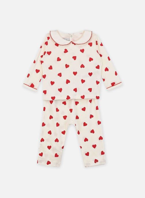 Petit Bateau Schlafanzüge und Onesies Cookie weiß