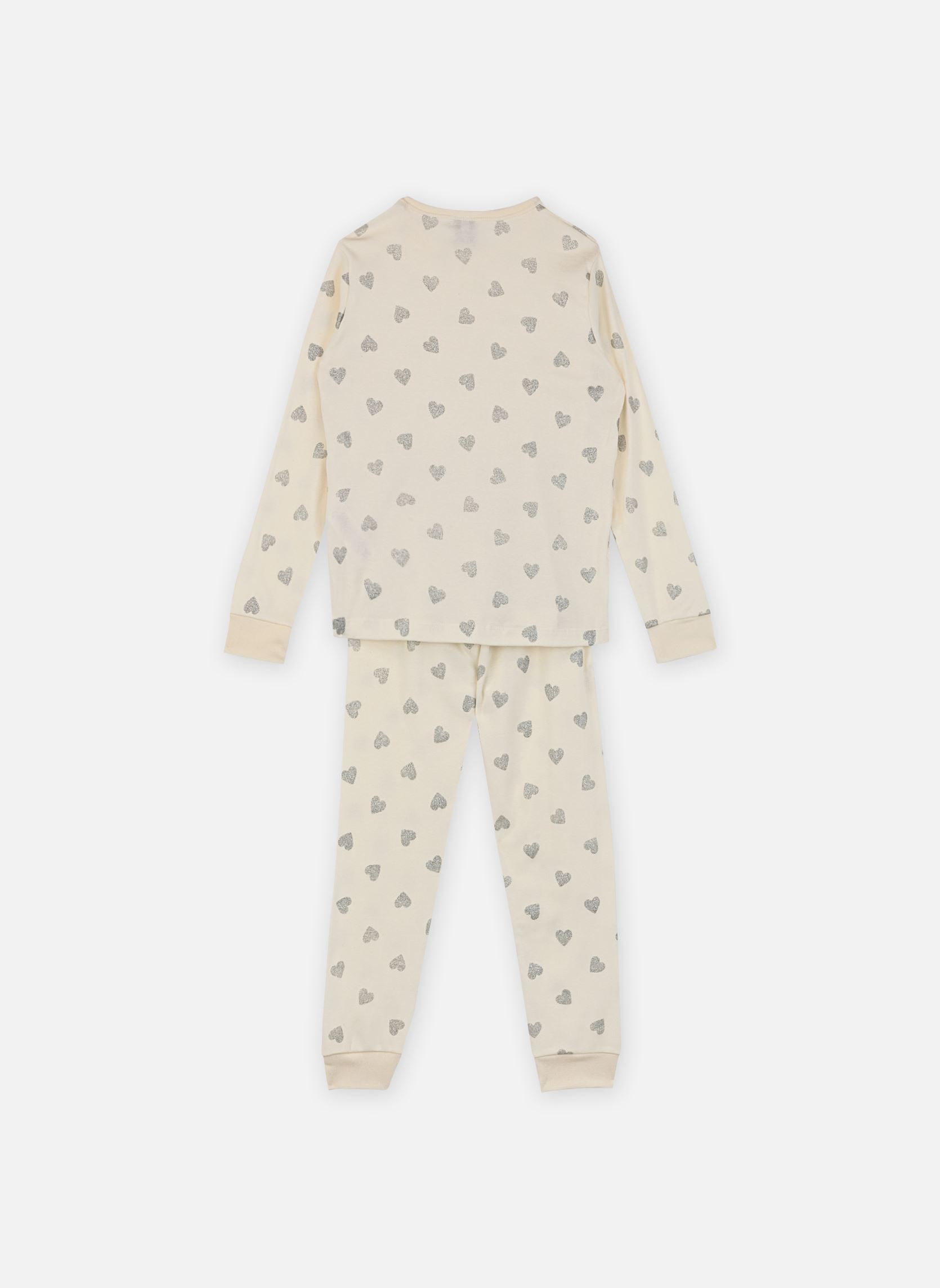 Completo da pigiama Cerso bambina bianco Petit Bateau Completo da pigiama Cerso bambina bianco MilkArgent