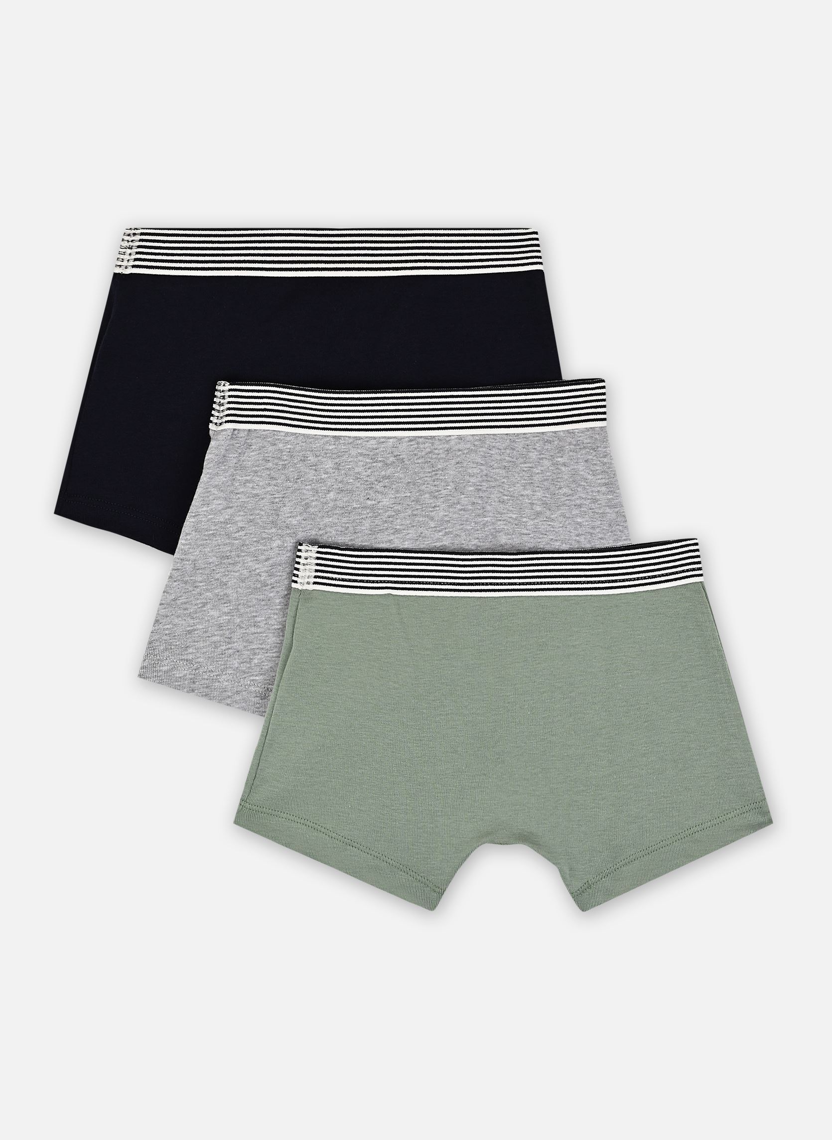 Lots sous-vêtements Lot de 3 Boxers Unis garçon blanc Petit Bateau Lots sous-vêtements Lot de 3 Boxers Unis garçon blanc VARIANTE 1