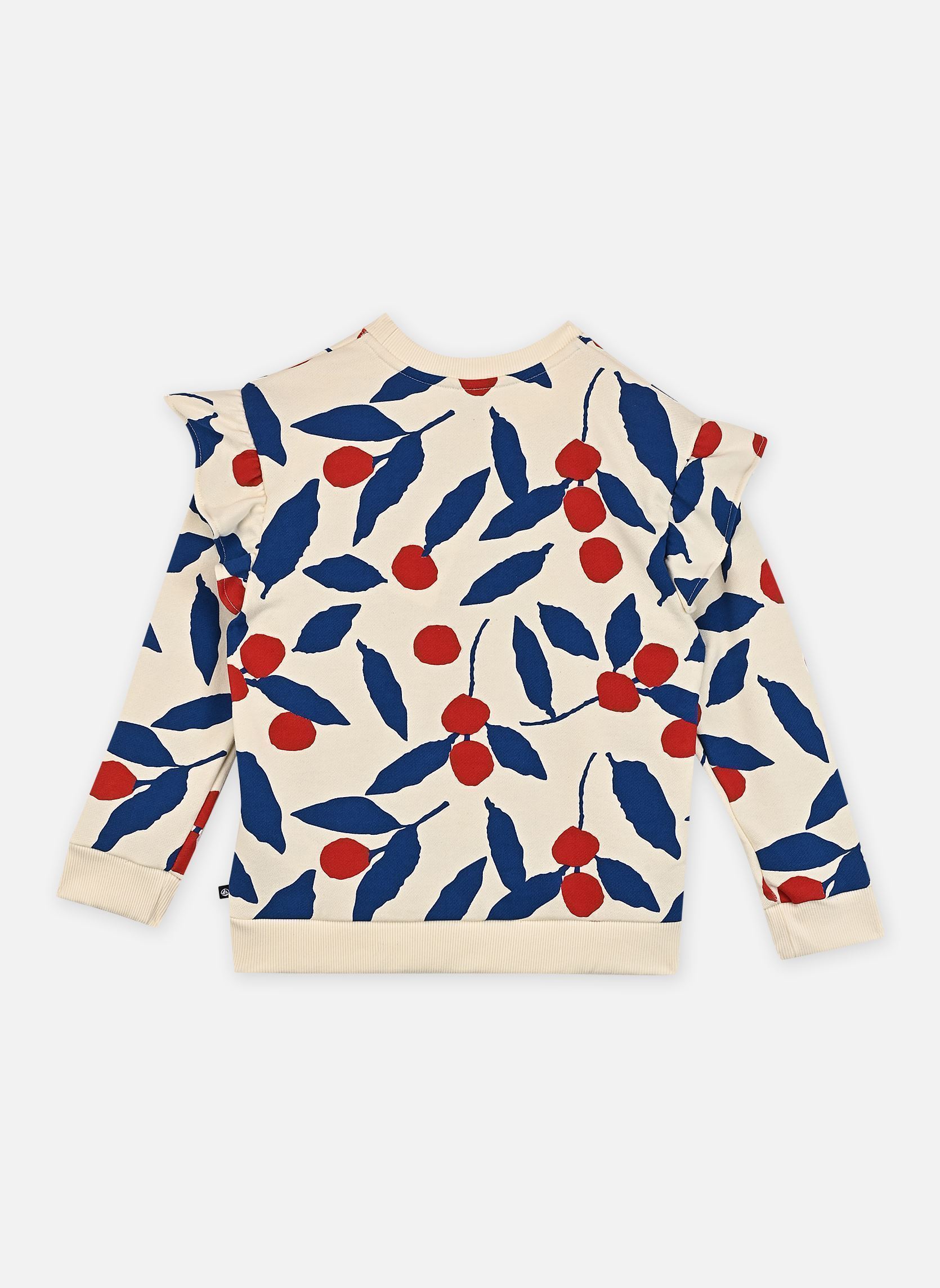 Kapuzenpullover Corine mädchen weiß Petit Bateau Kapuzenpullover Corine mädchen weiß MilkMultico