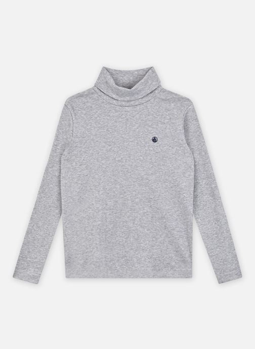 Petit Bateau Langarm-T-Shirts Cork jungen grau