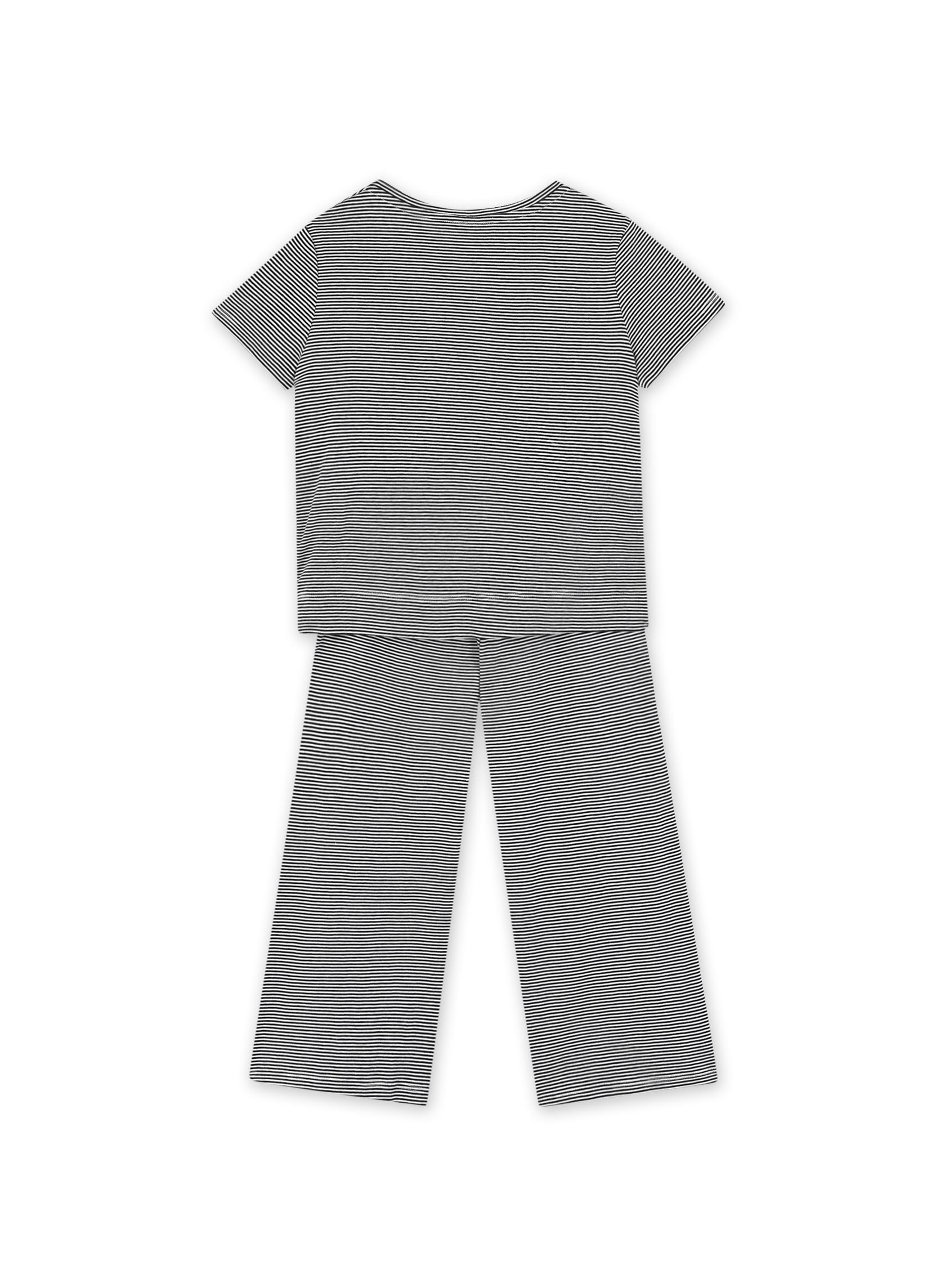 Completo da pigiama Briana bambina blu Petit Bateau Completo da pigiama Briana bambina blu SMOKINGMARSHMALLOW
