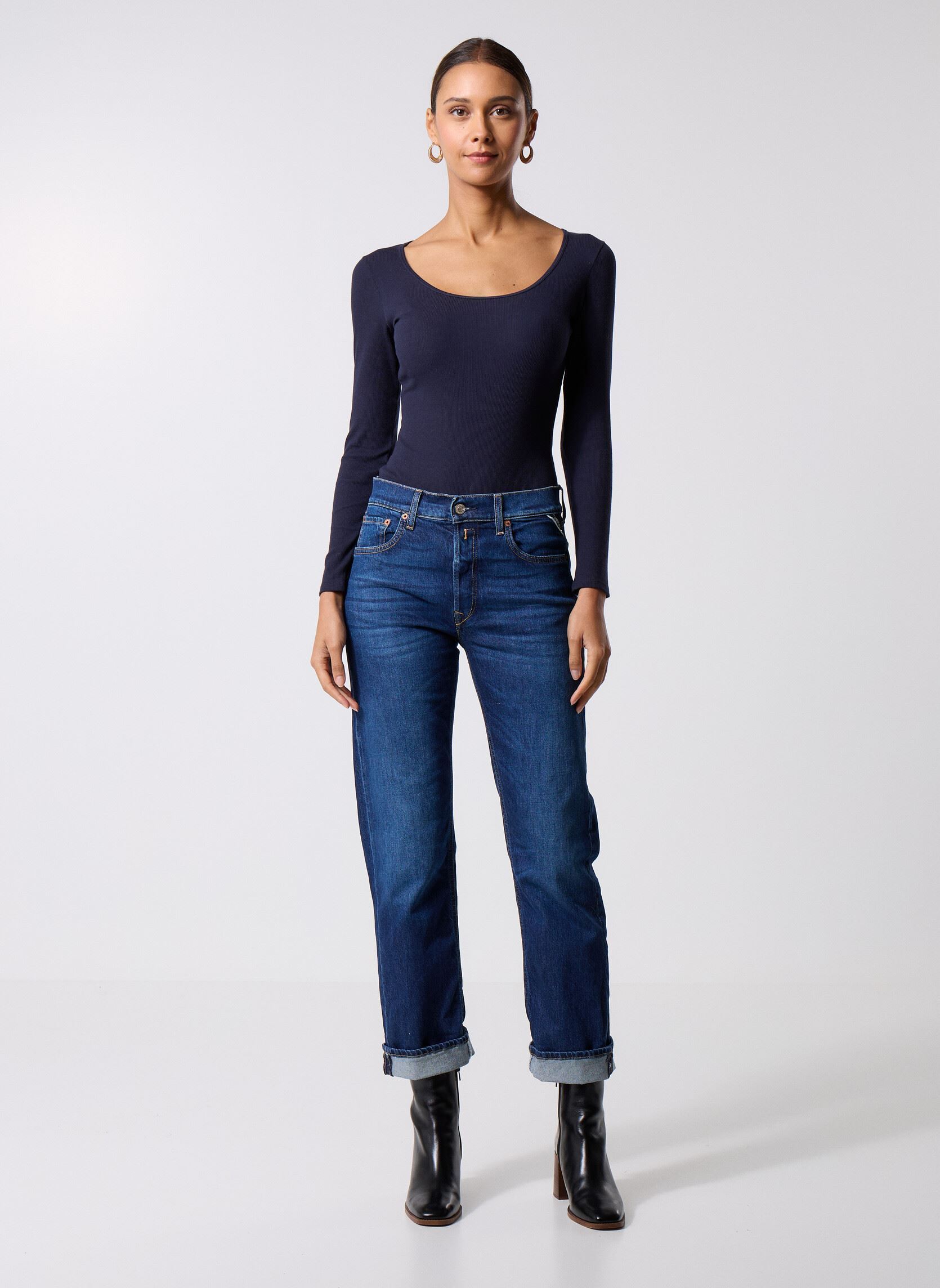 Bodys Body Manches Longues femme bleu Petit Bateau Bodys Body Manches Longues femme bleu Smoking