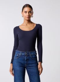 Bodys Body Manches Longues femme bleu Petit Bateau Bodys Body Manches Longues femme bleu Smoking